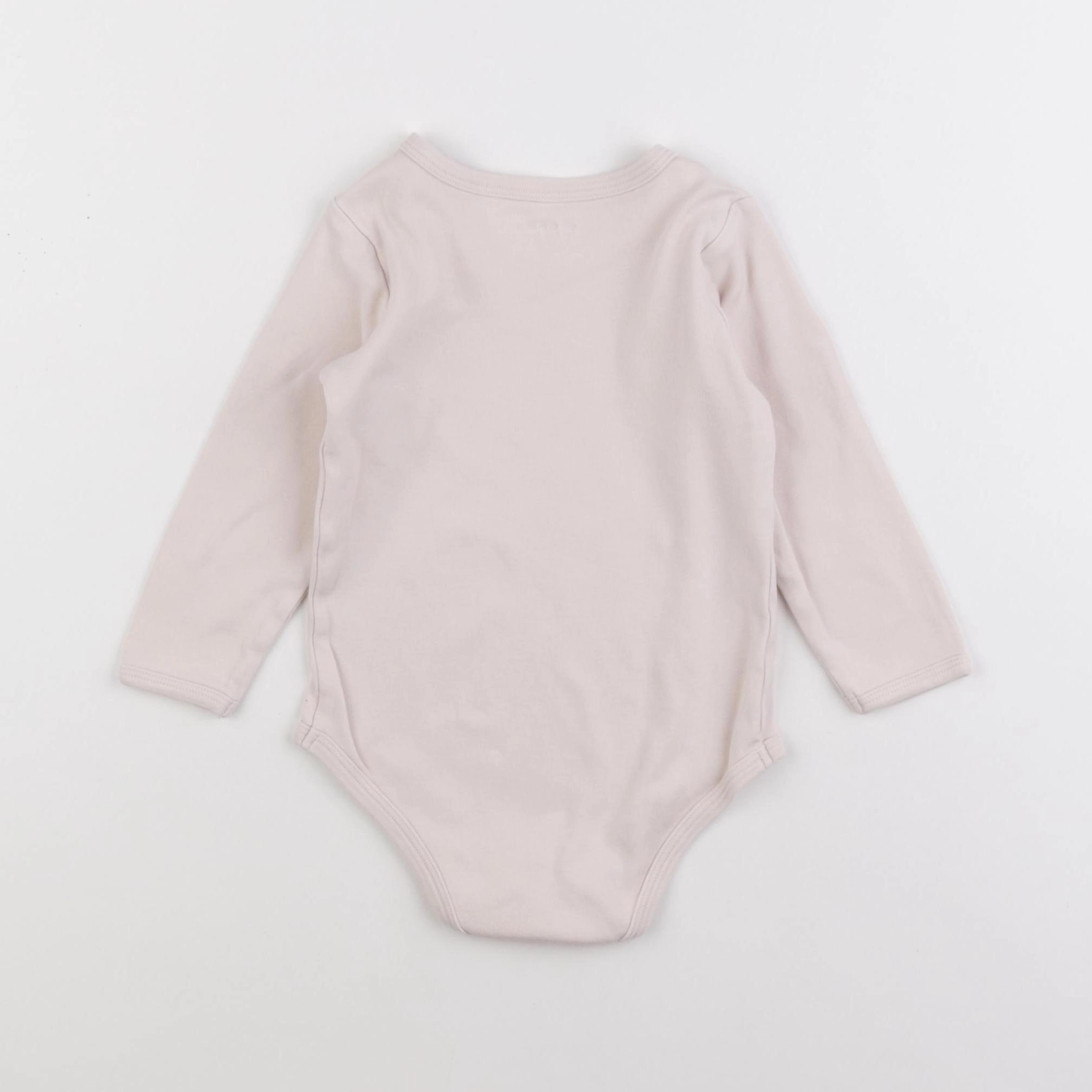 Vertbaudet - body rose - 24 mois
