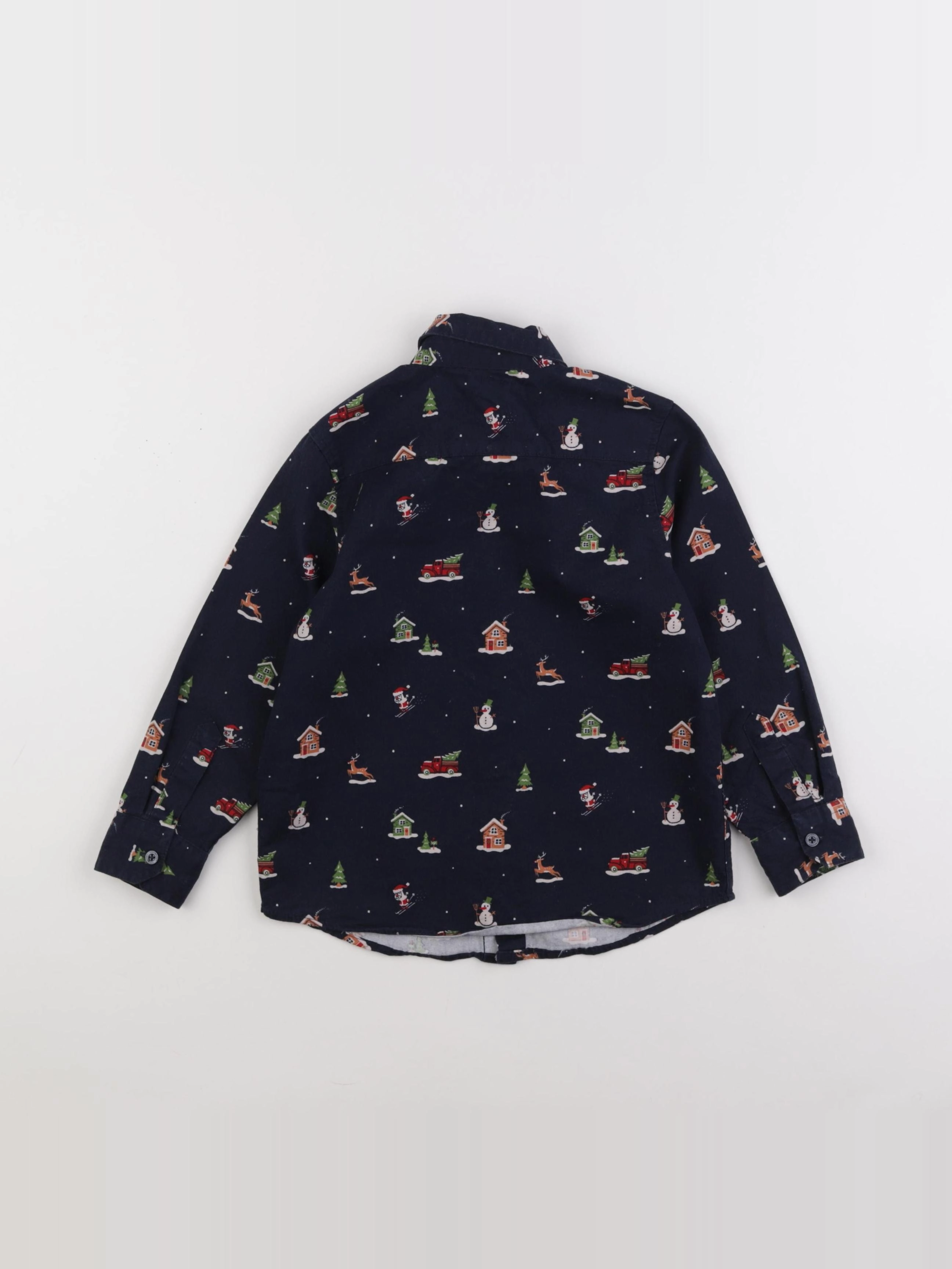 Vertbaudet - chemise bleu - 5 ans
