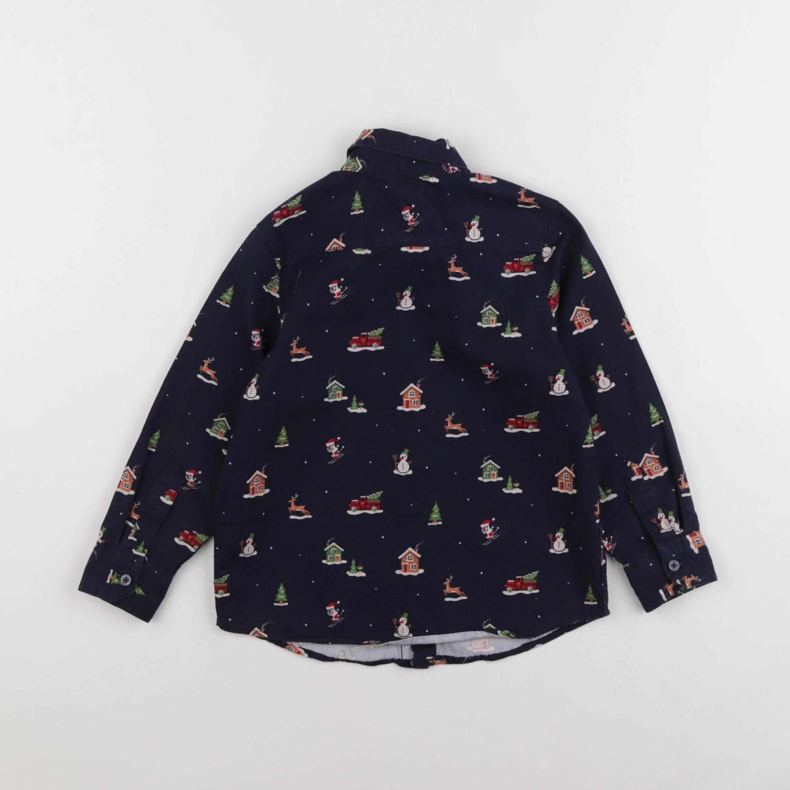 Vertbaudet - chemise bleu - 5 ans