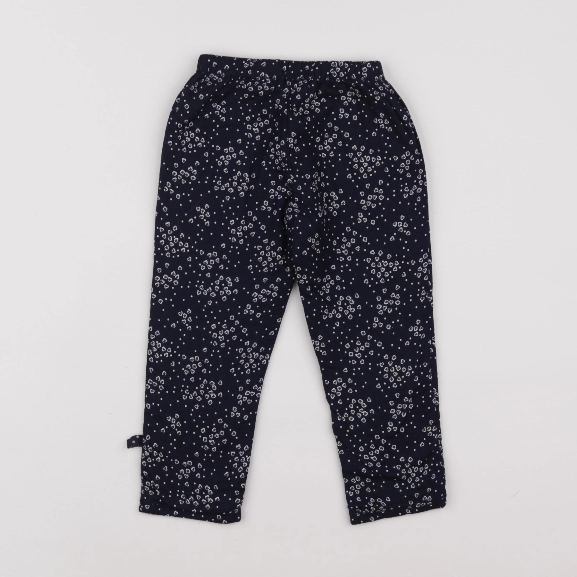 IKKS - legging bleu - 2 ans