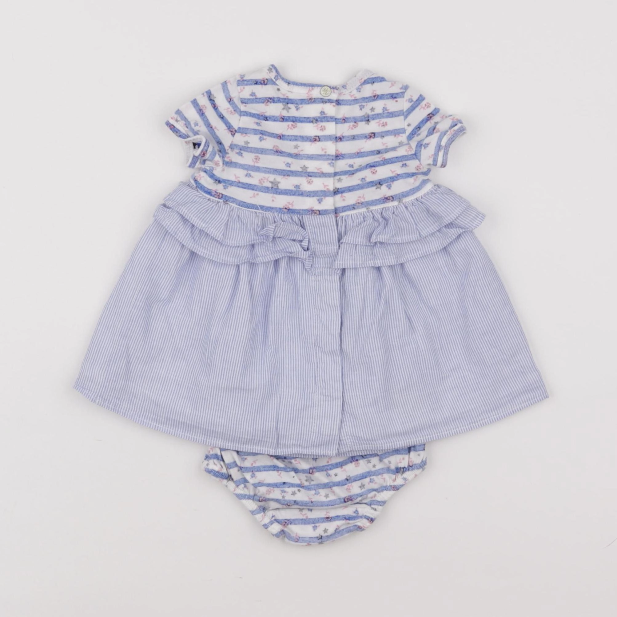 IKKS - robe bleu - 3 mois