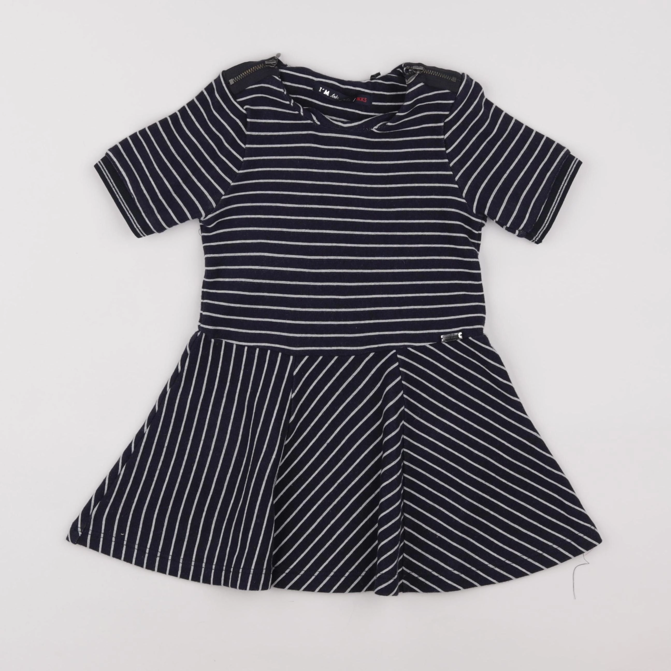 IKKS - robe bleu - 3 ans