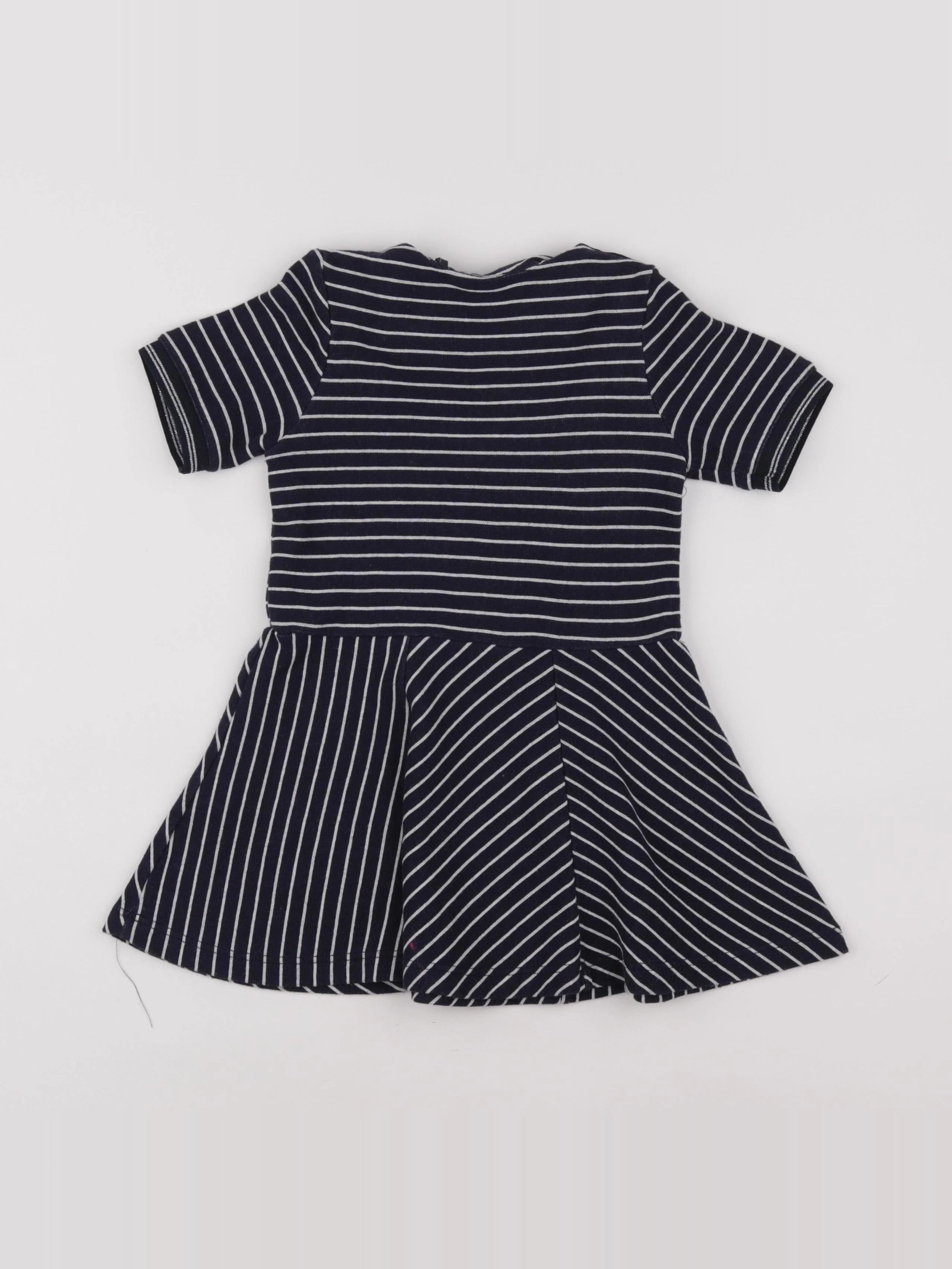 IKKS - robe bleu - 3 ans