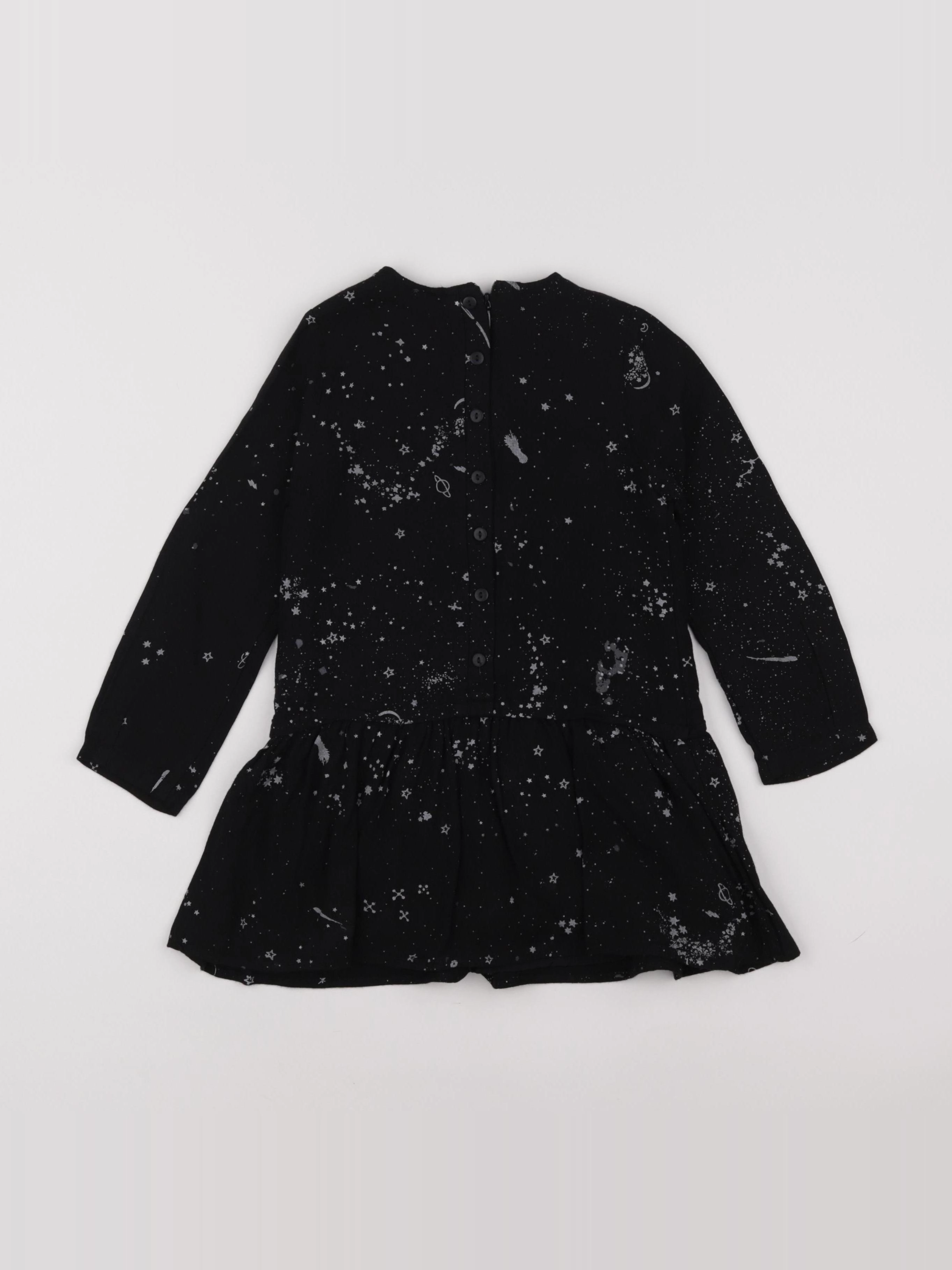 IKKS - robe noir - 3 ans