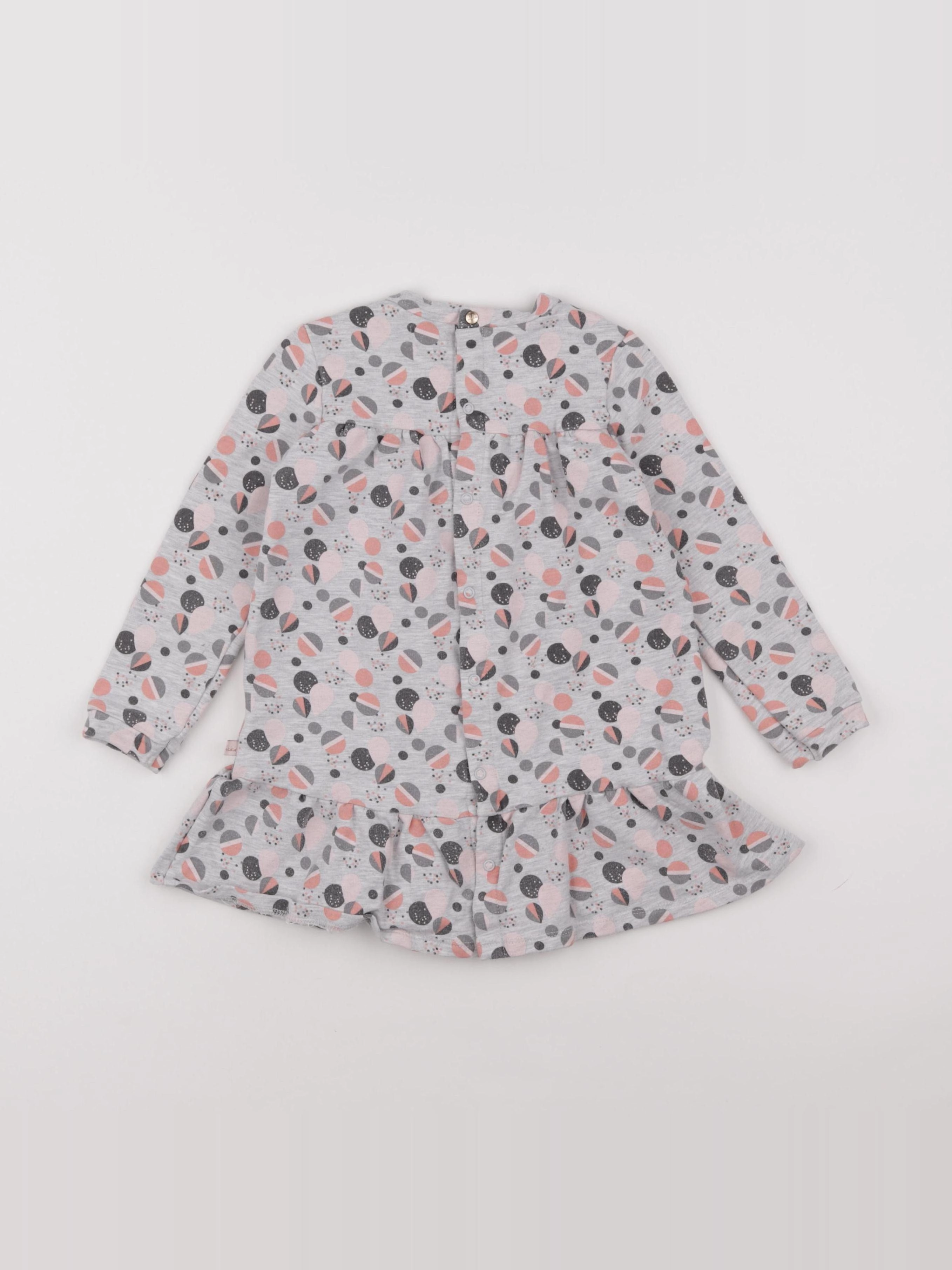 IKKS - robe gris - 3 ans