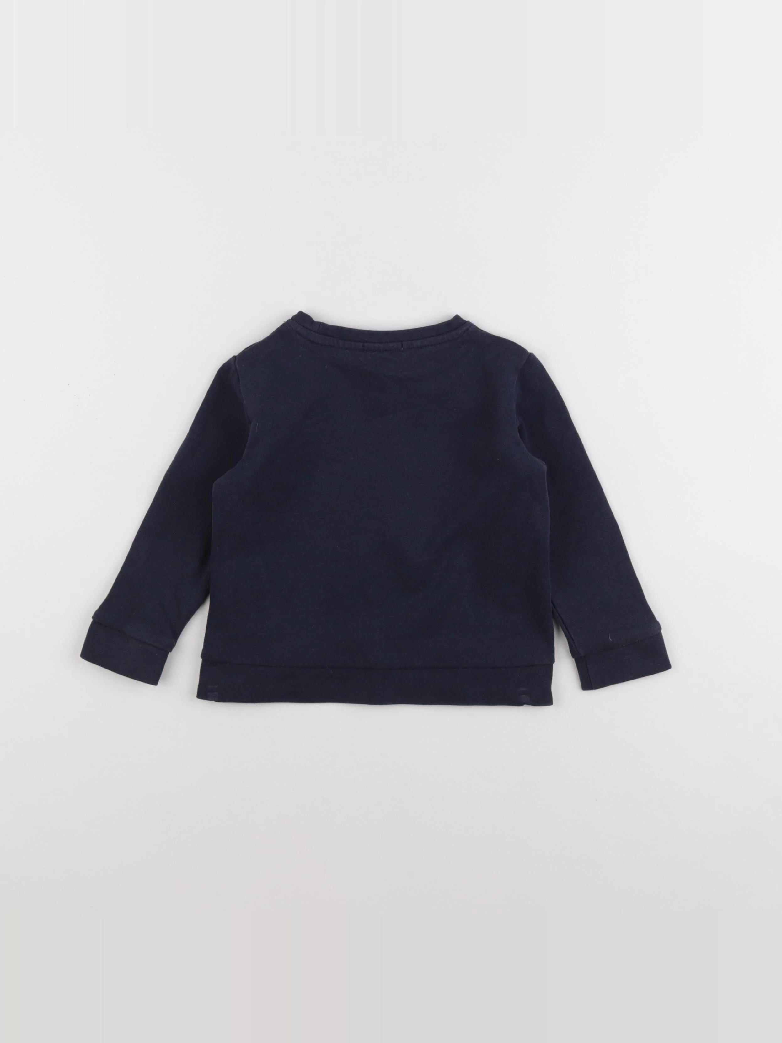 Vertbaudet - sweat bleu - 3 ans
