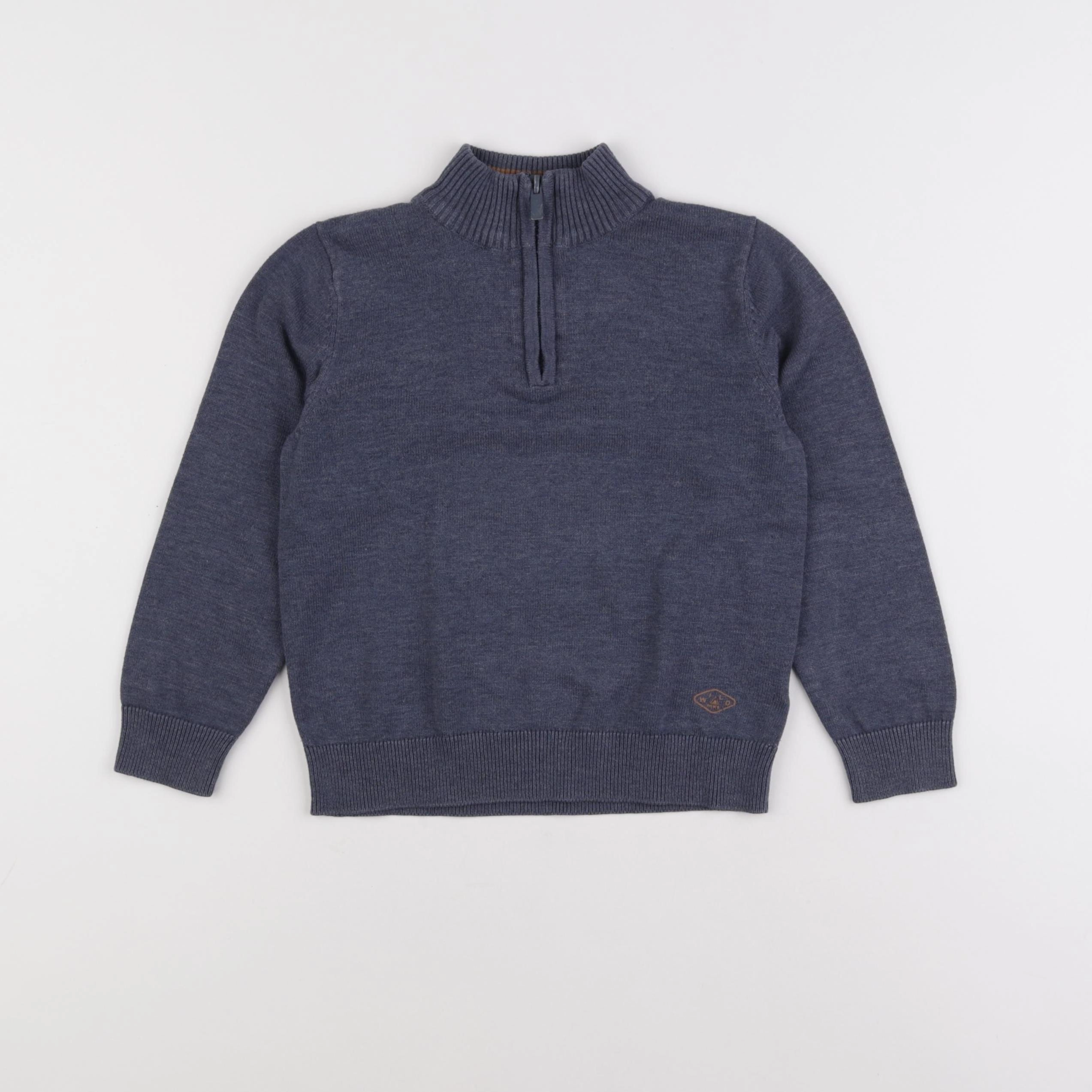 Vertbaudet - gilet bleu - 6 ans