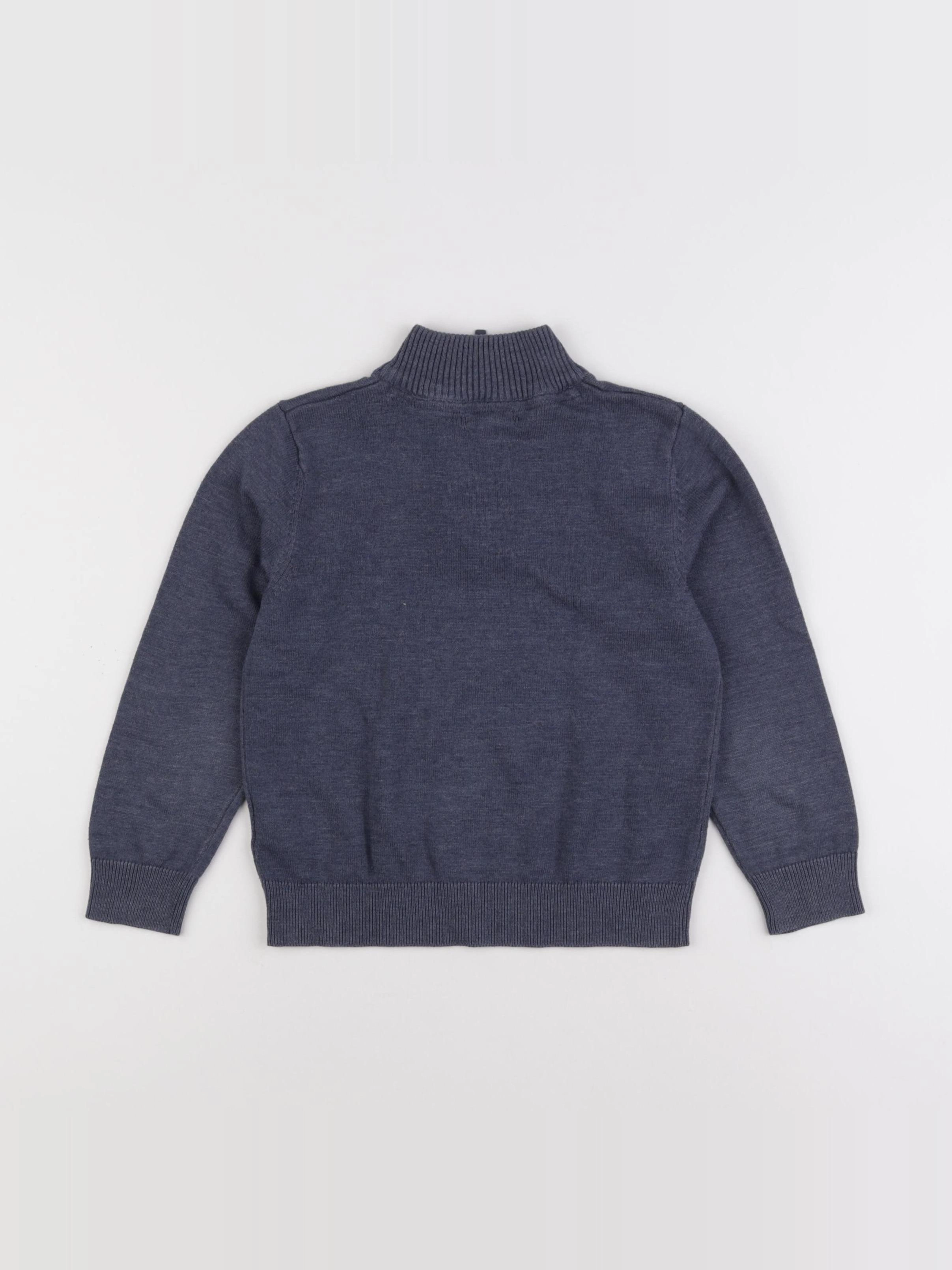 Vertbaudet - gilet bleu - 6 ans