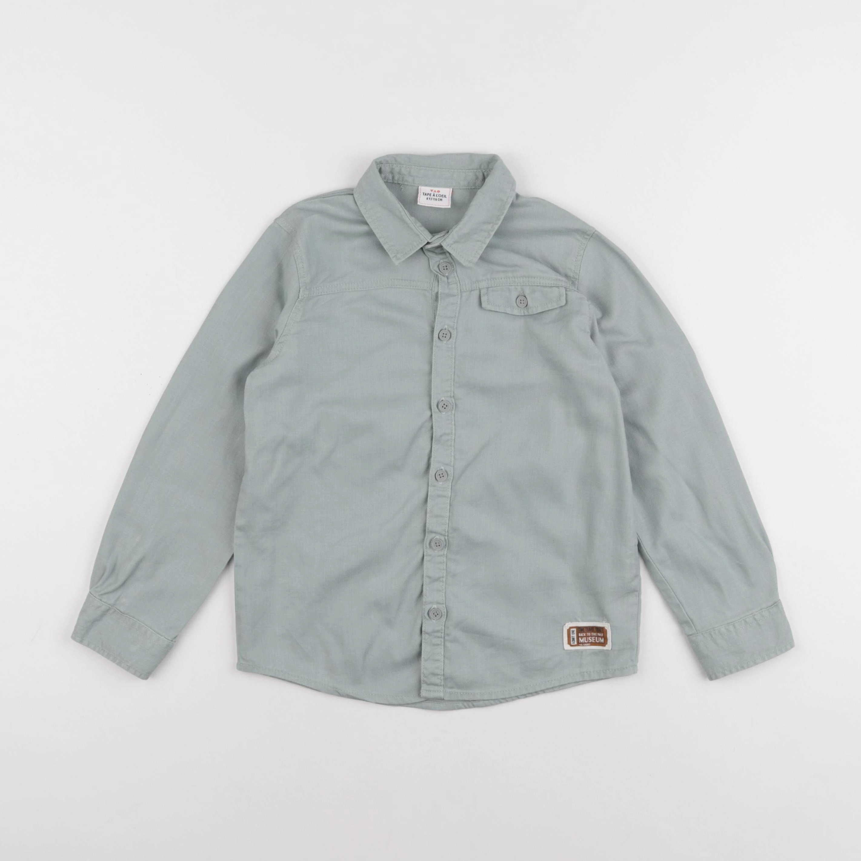 Tape à l'oeil - chemise vert - 6 ans