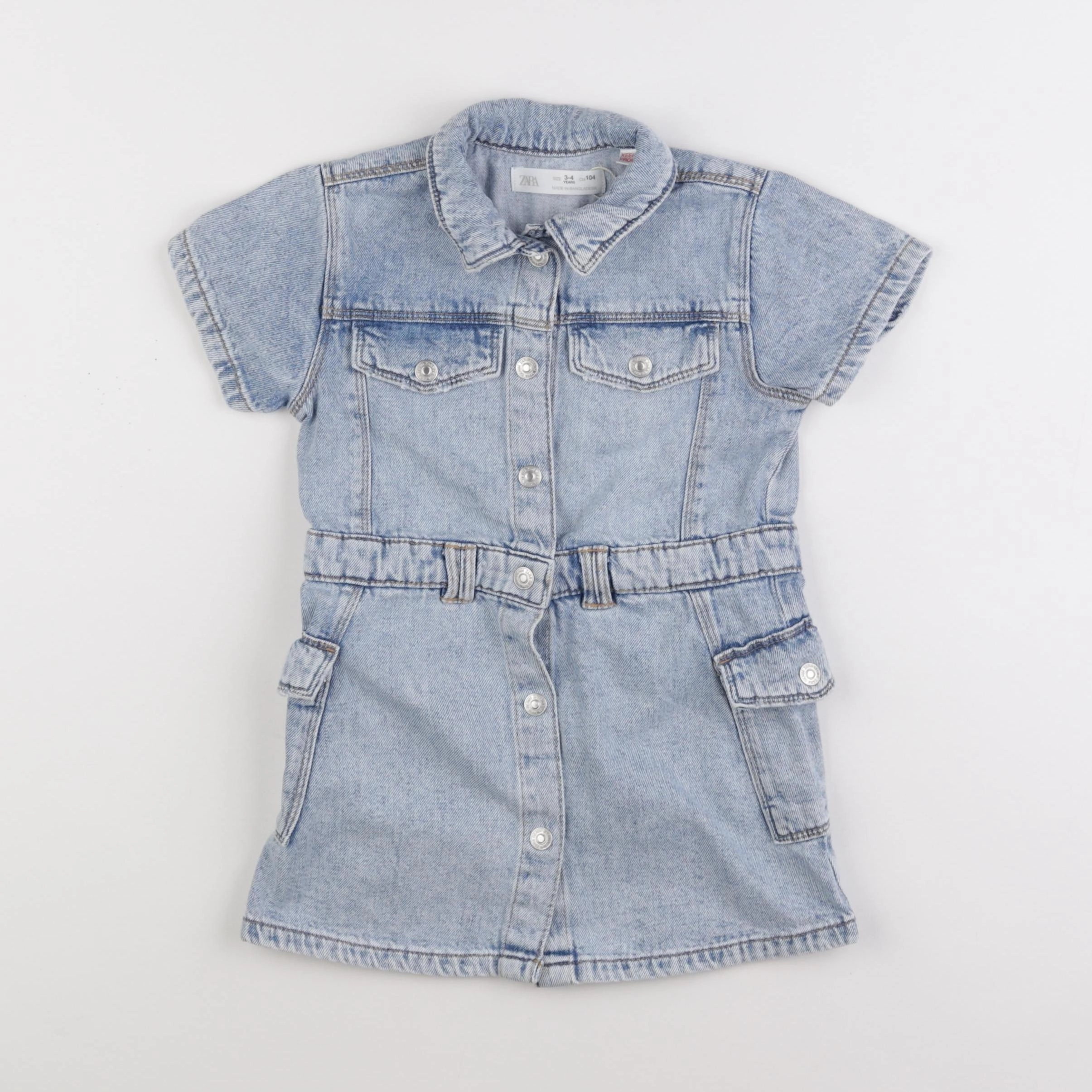 Zara - combinaison bleu - 3/4 ans