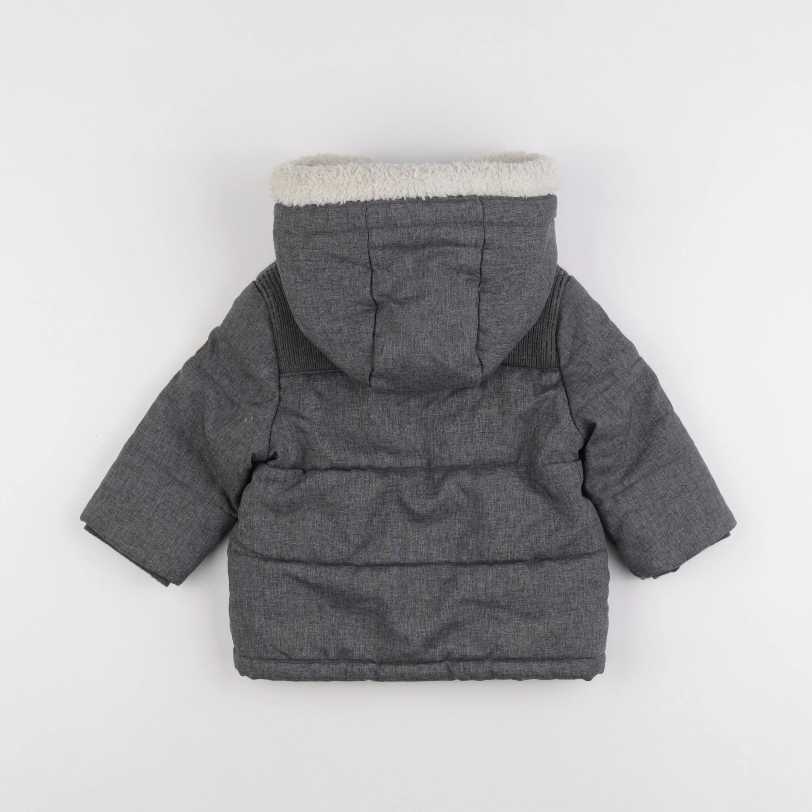 Natalys - parka gris - 18 mois