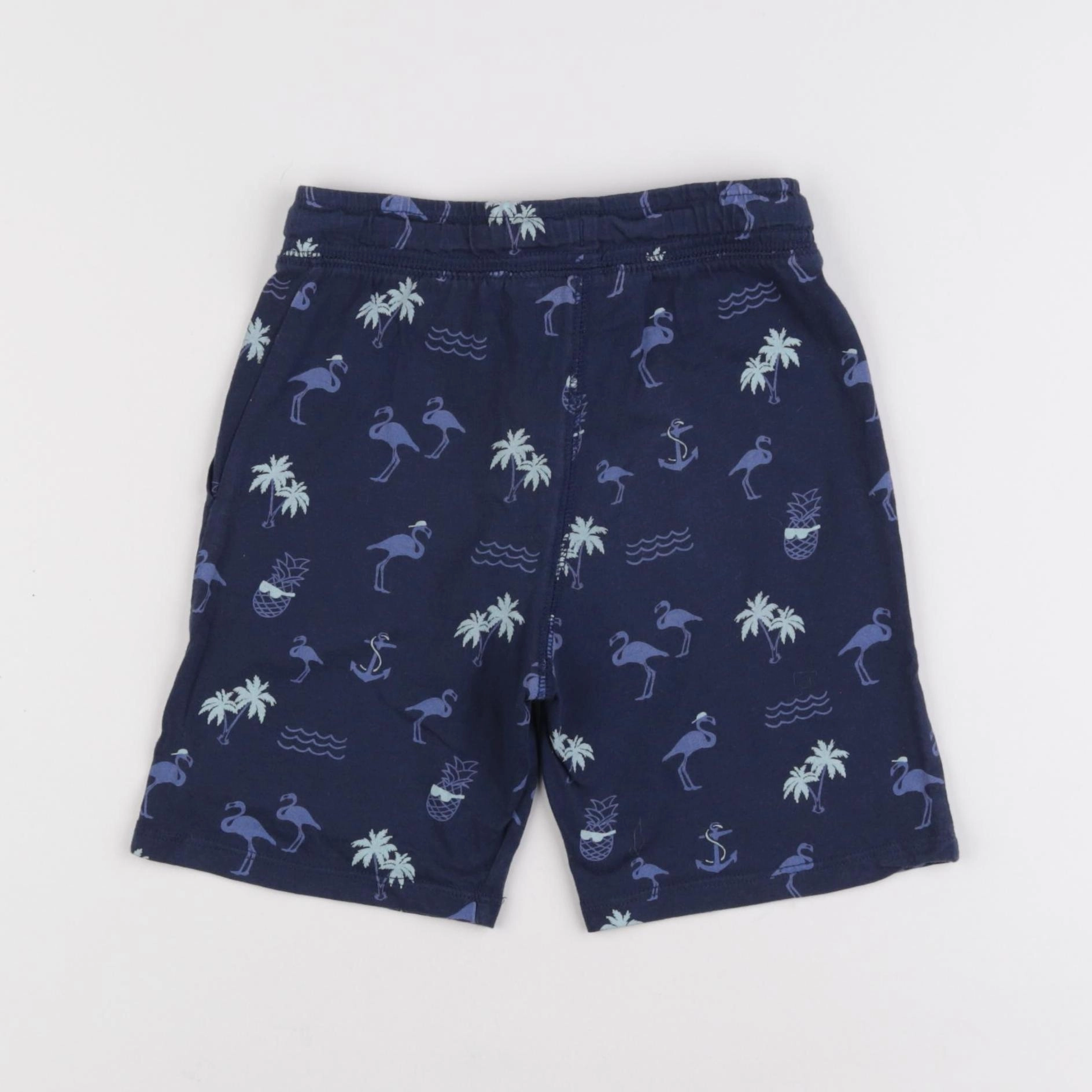 H&M - short bleu - 4/5 ans