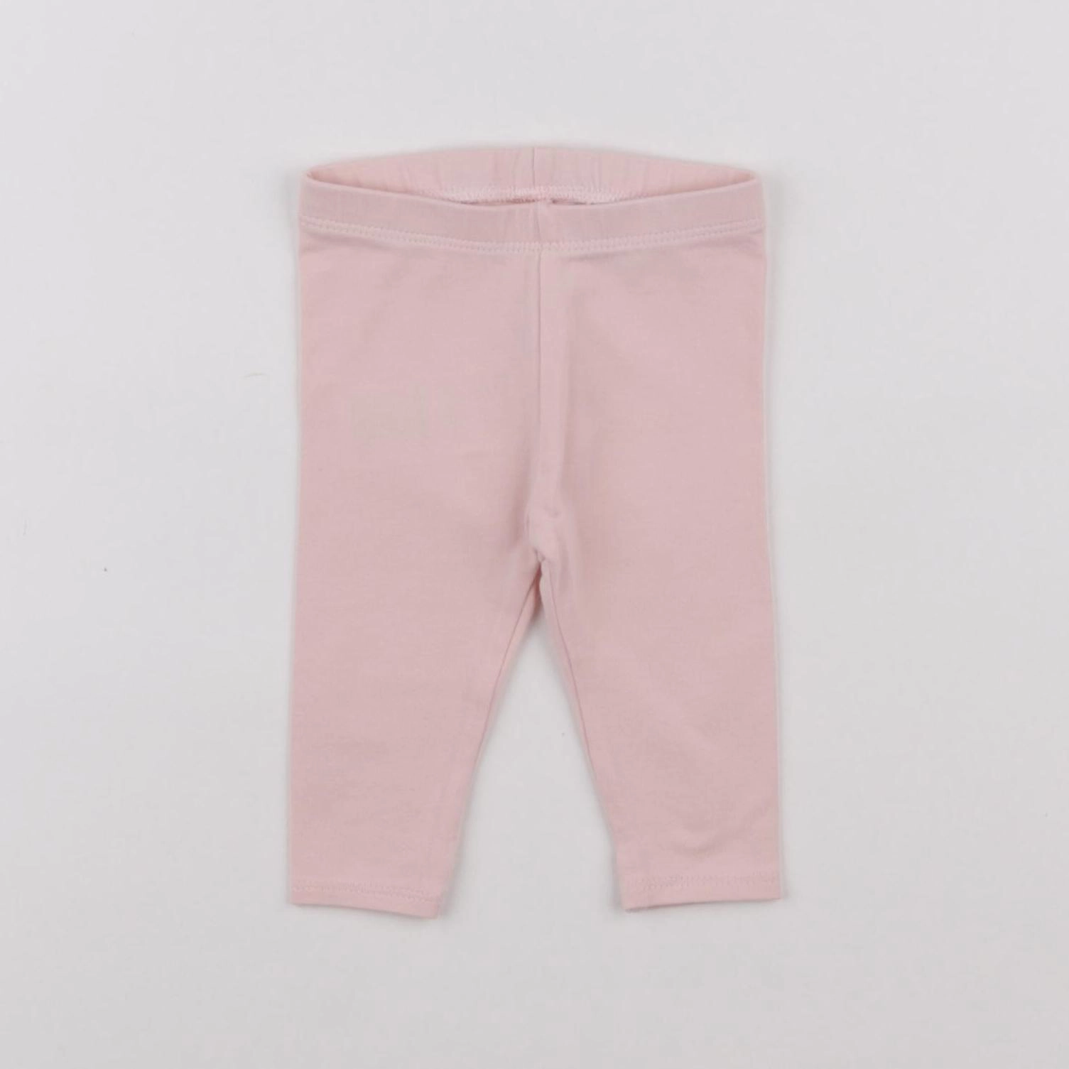 Vertbaudet - legging rose - 3 mois