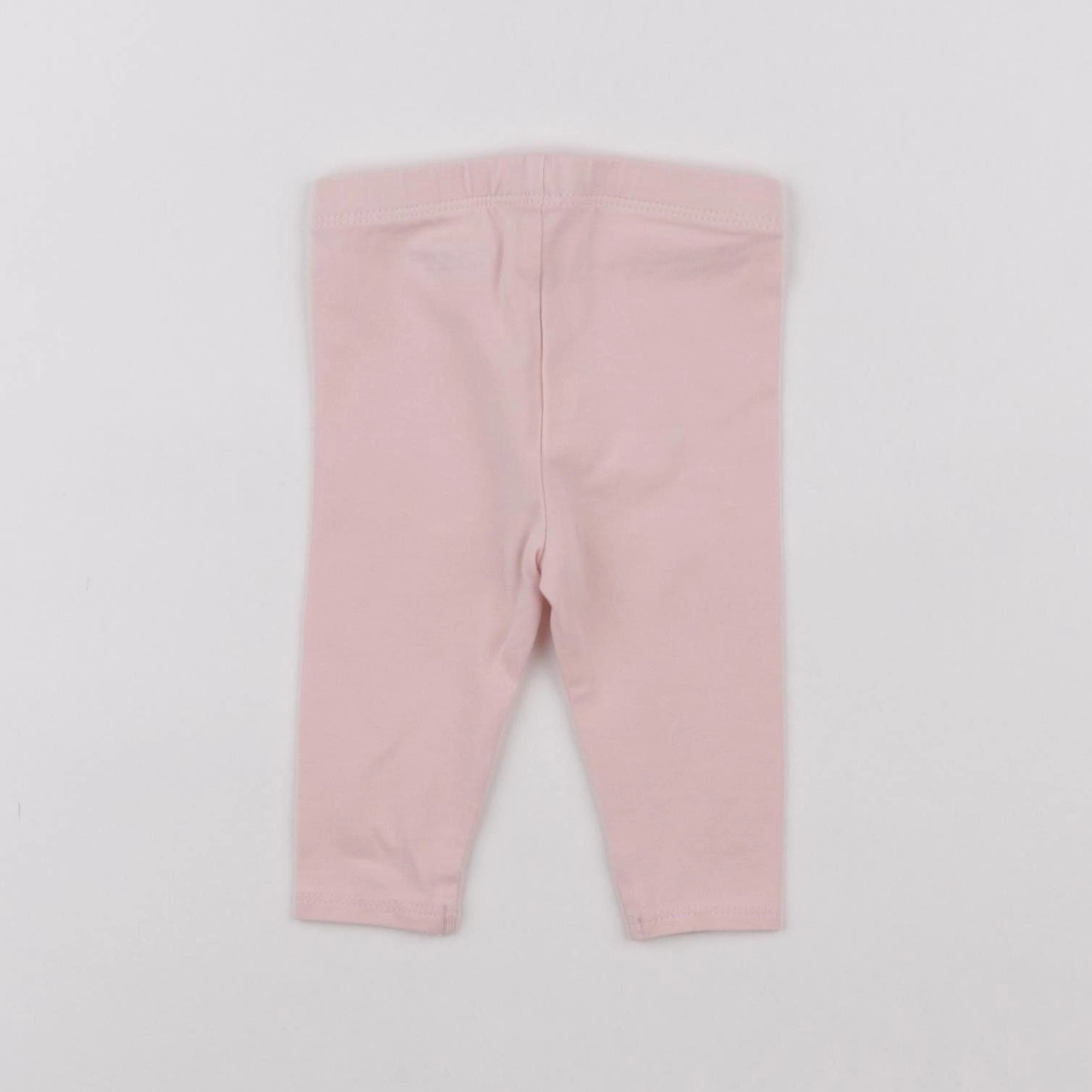 Vertbaudet - legging rose - 3 mois