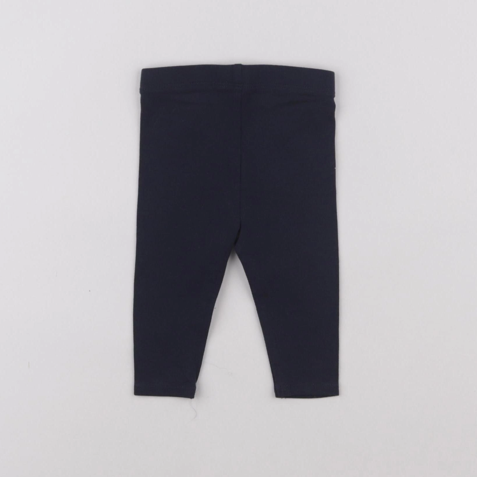 Vertbaudet - legging bleu - 3 mois