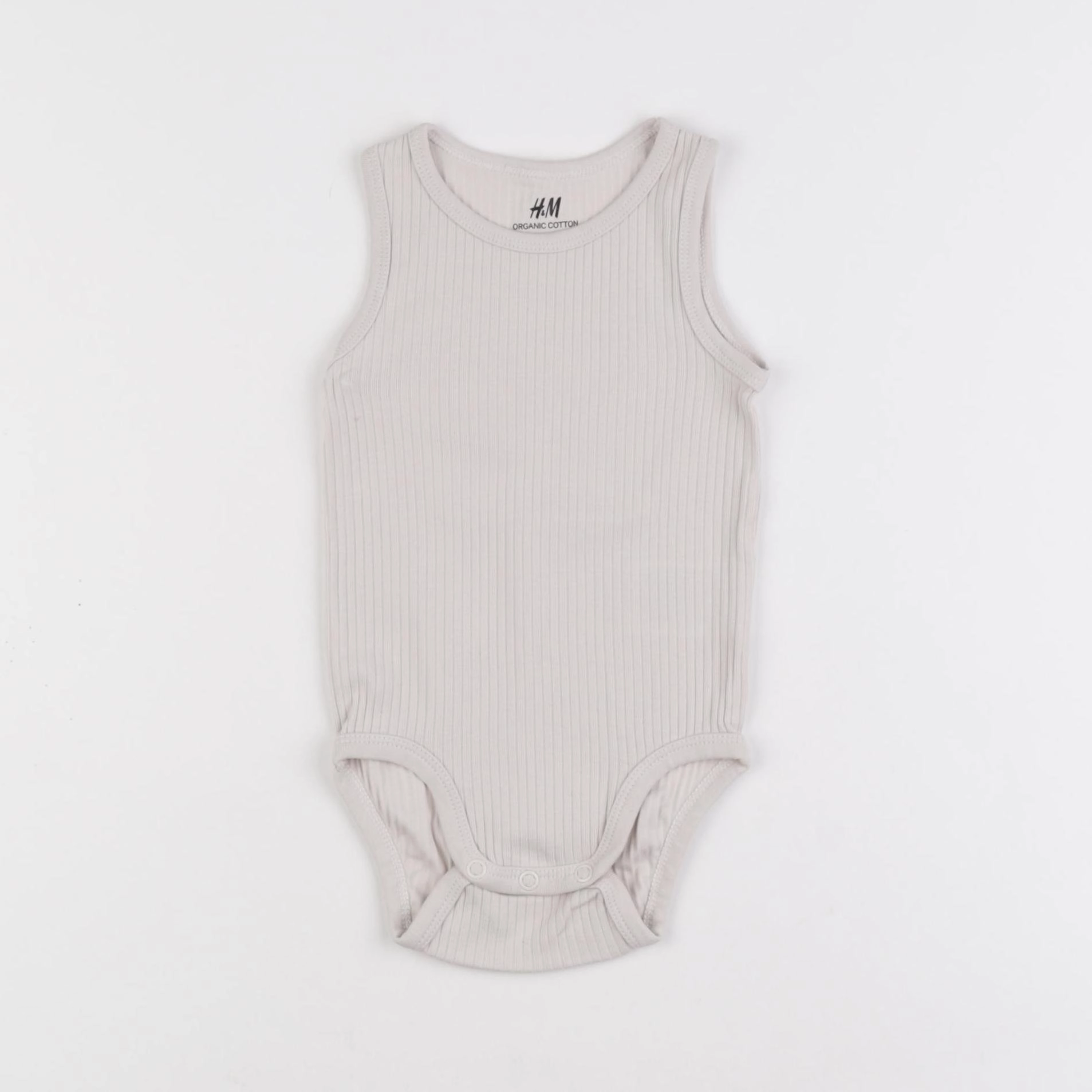 H&M - body marron - 6/9 mois
