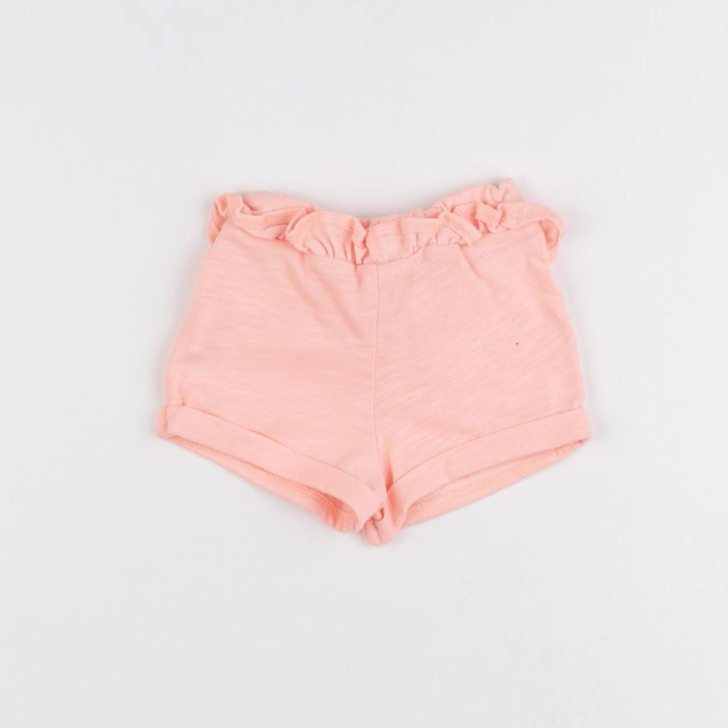 Tape à l'oeil - short orange, or - 3 mois