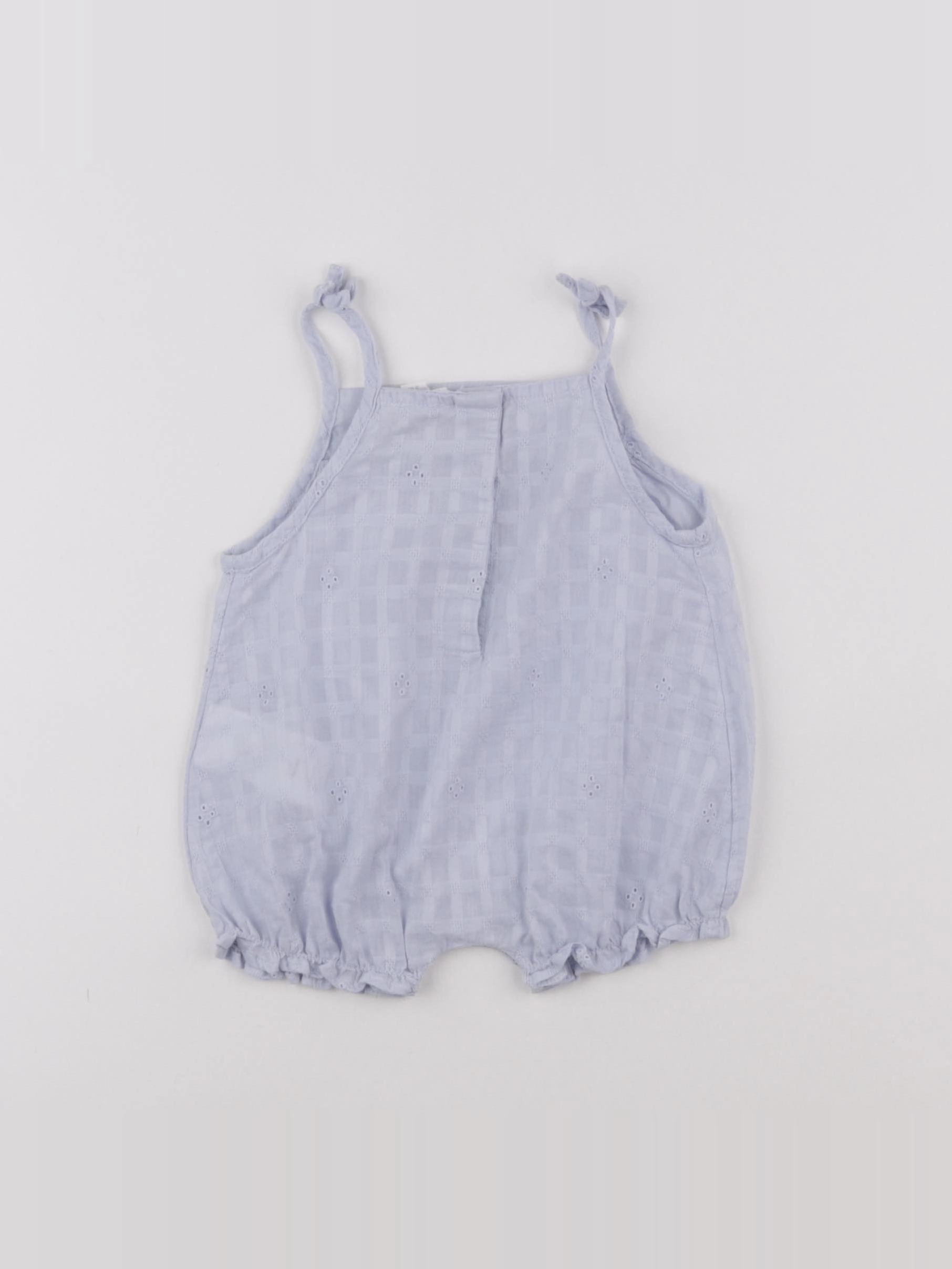 Vertbaudet - combinaison bleu - 3 mois