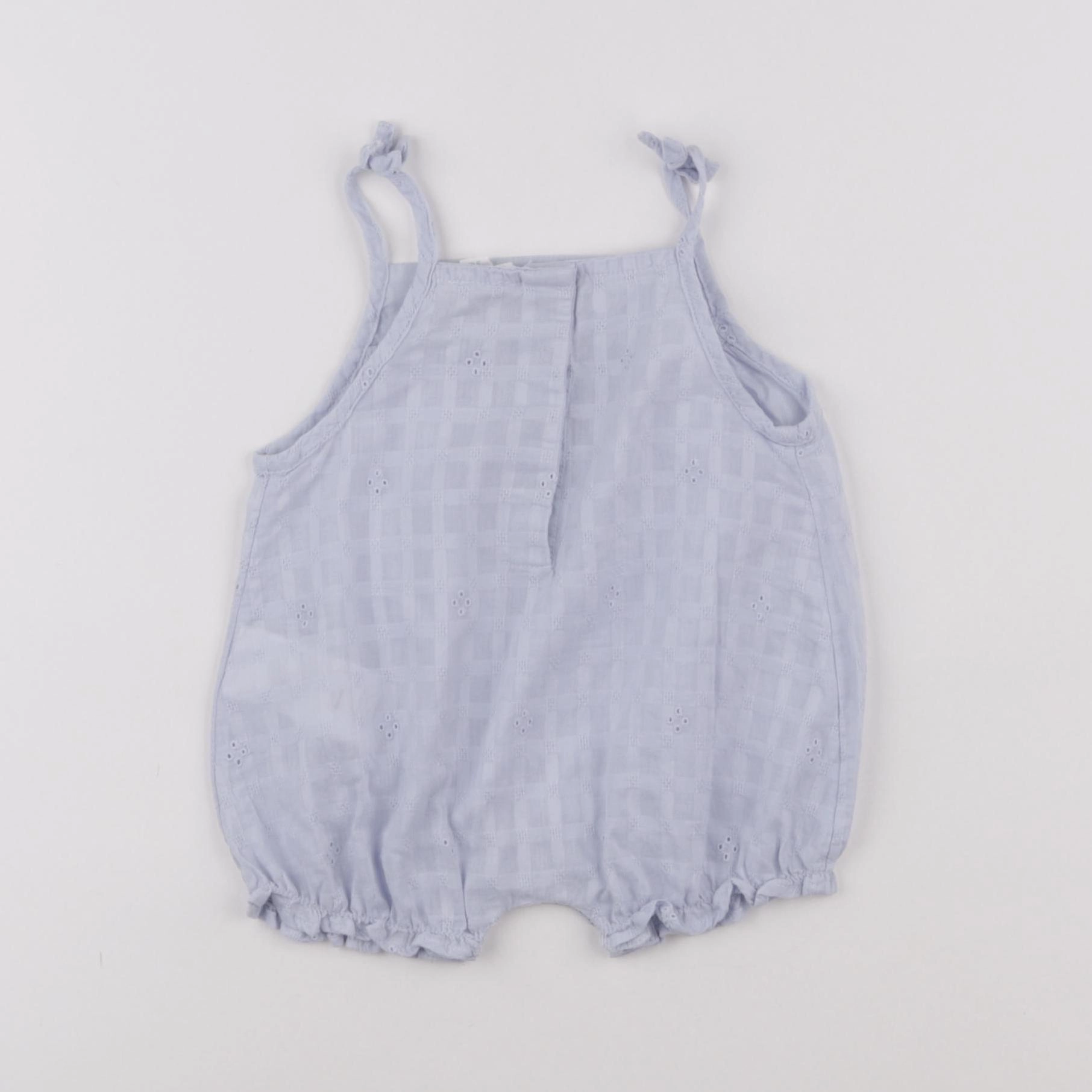 Vertbaudet - combinaison bleu - 3 mois