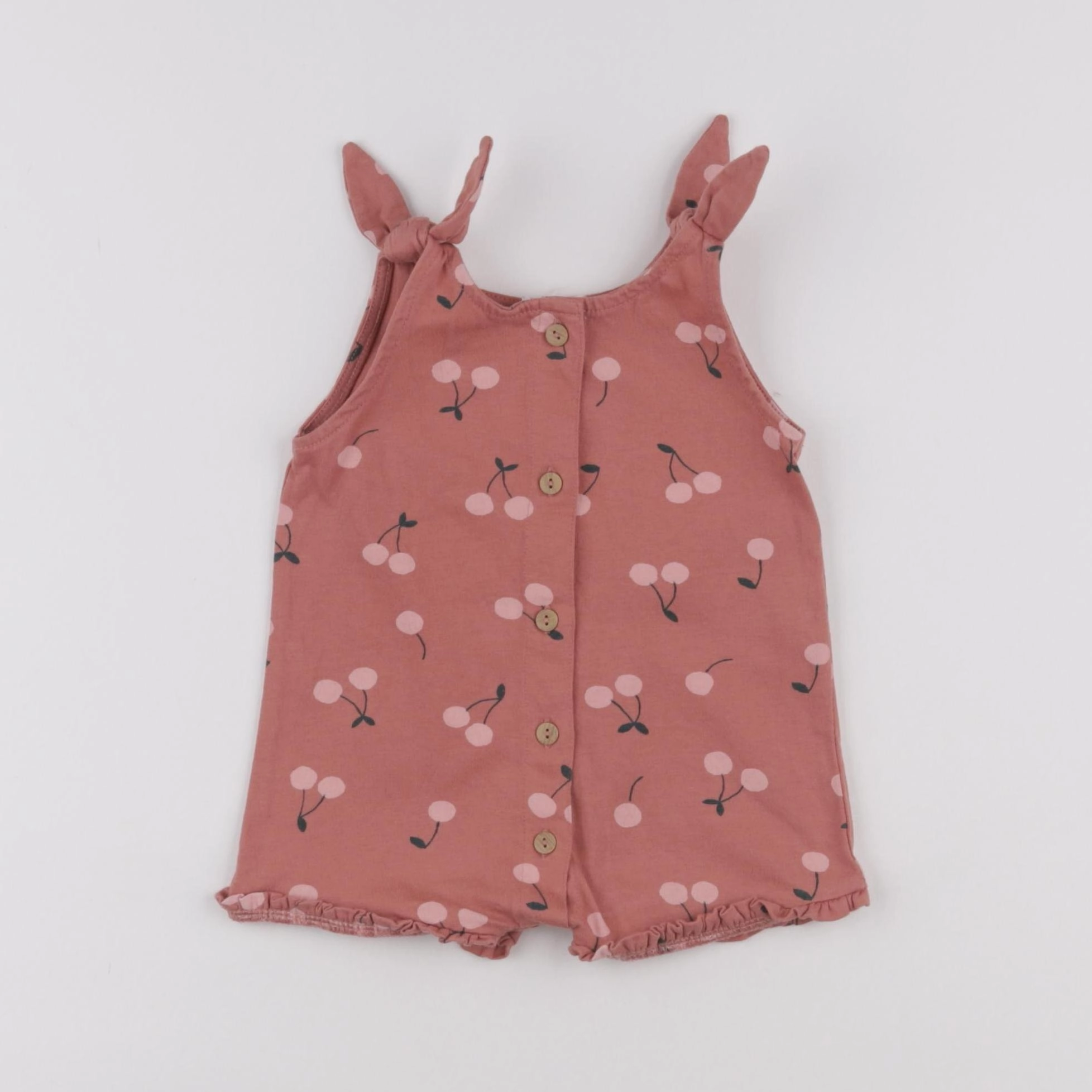 Vertbaudet - combinaison rose - 3 mois
