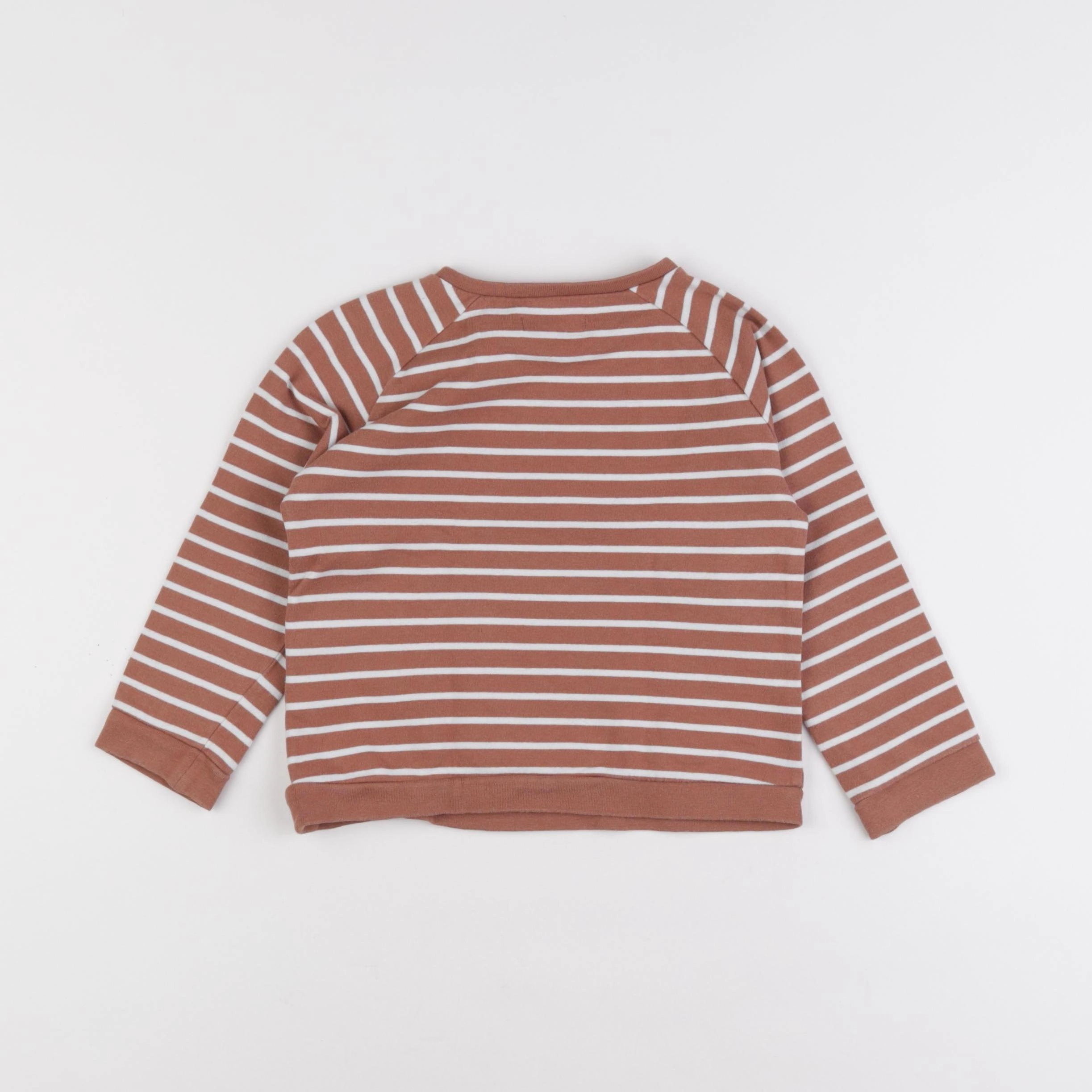 Vertbaudet - sweat marron - 36 mois