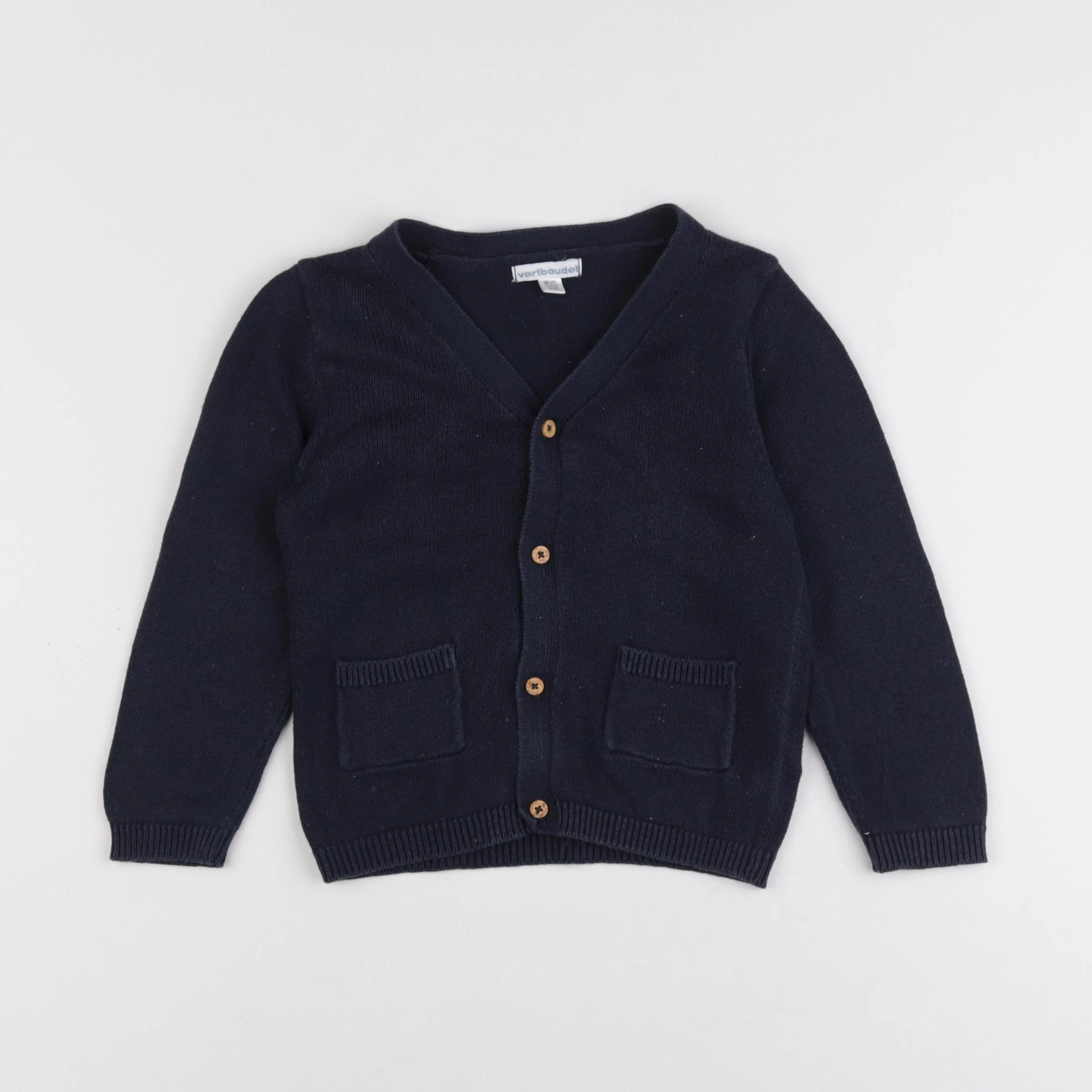 Vertbaudet - gilet bleu - 3 ans