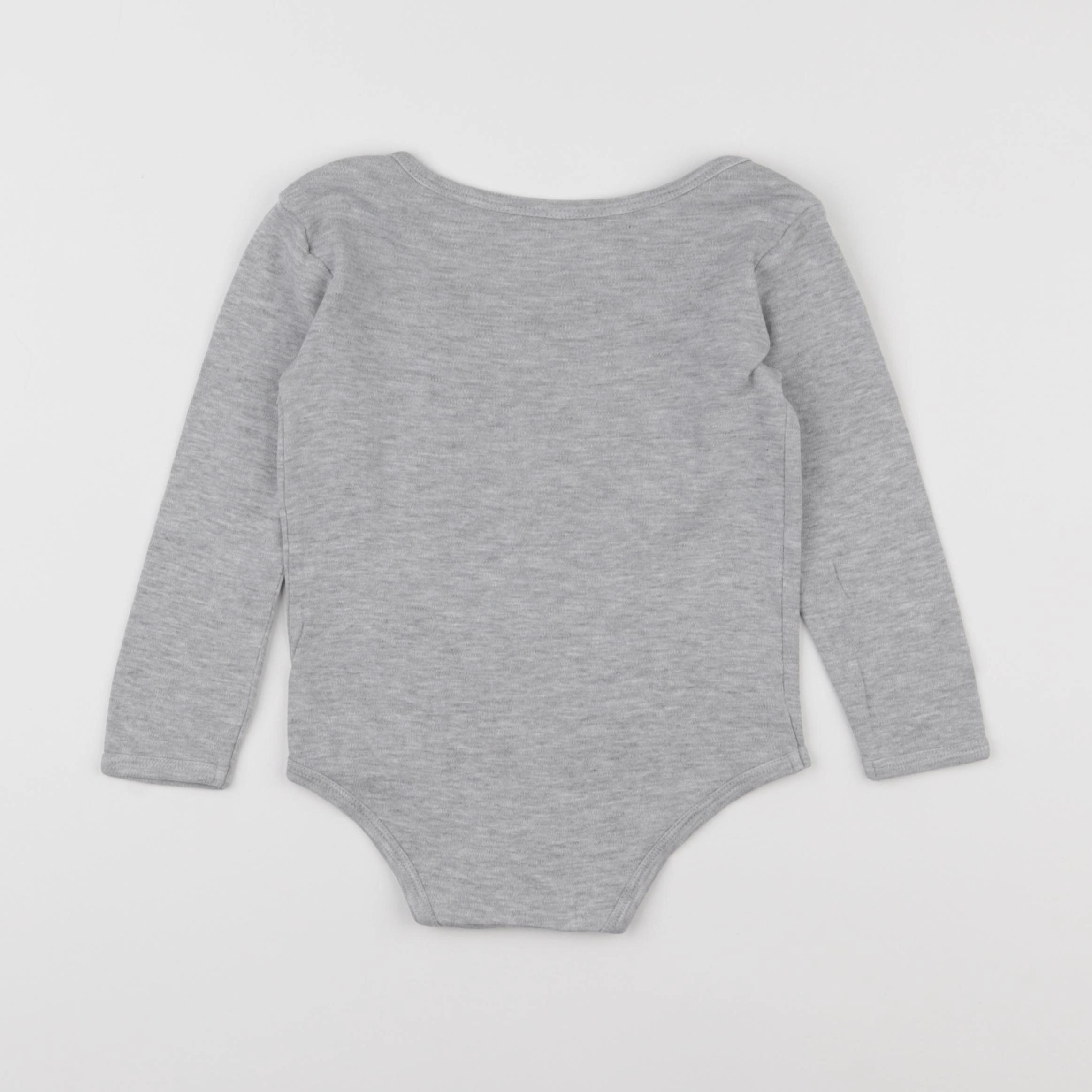 Vertbaudet - body gris - 36 mois