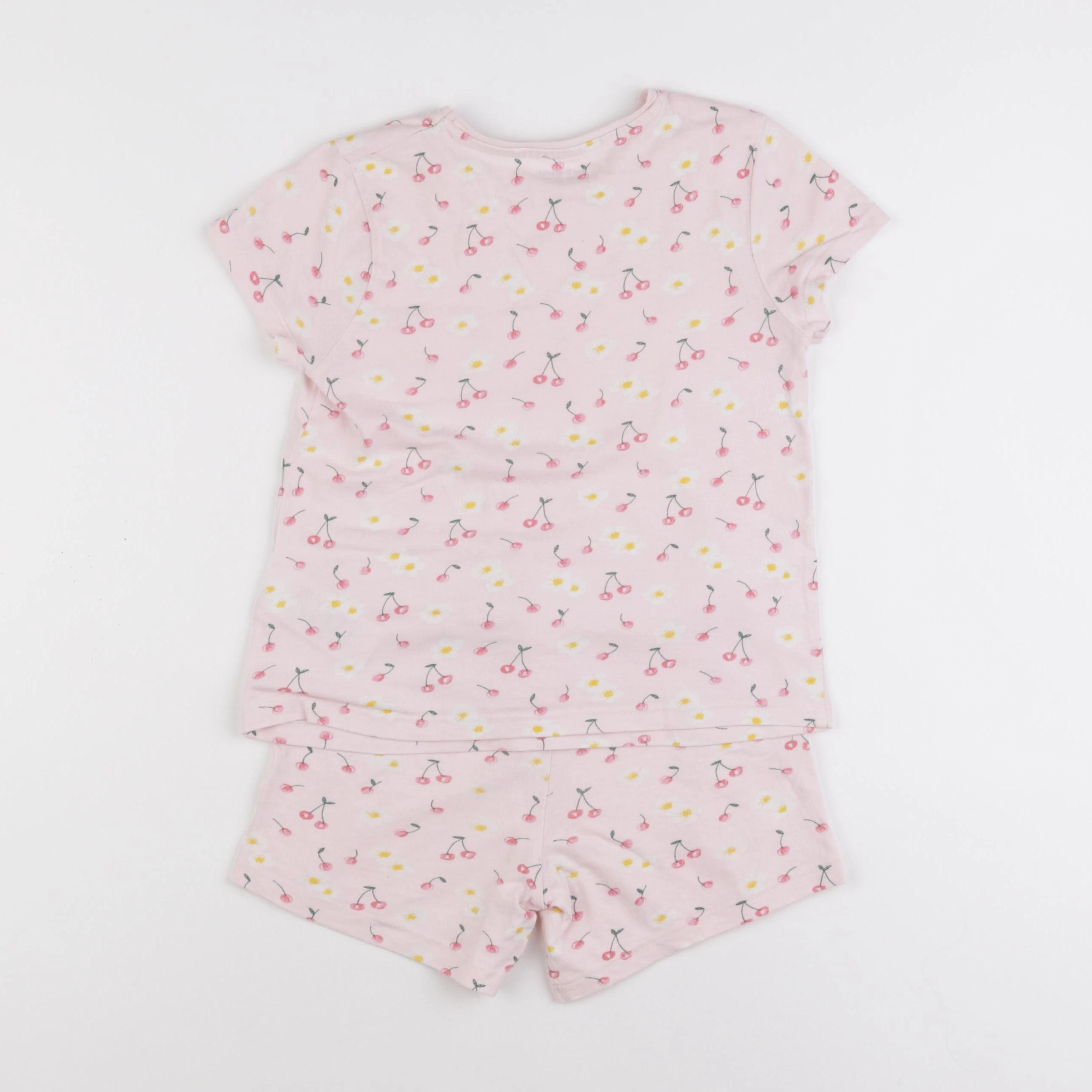Vertbaudet - pyjama coton rose - 6 ans