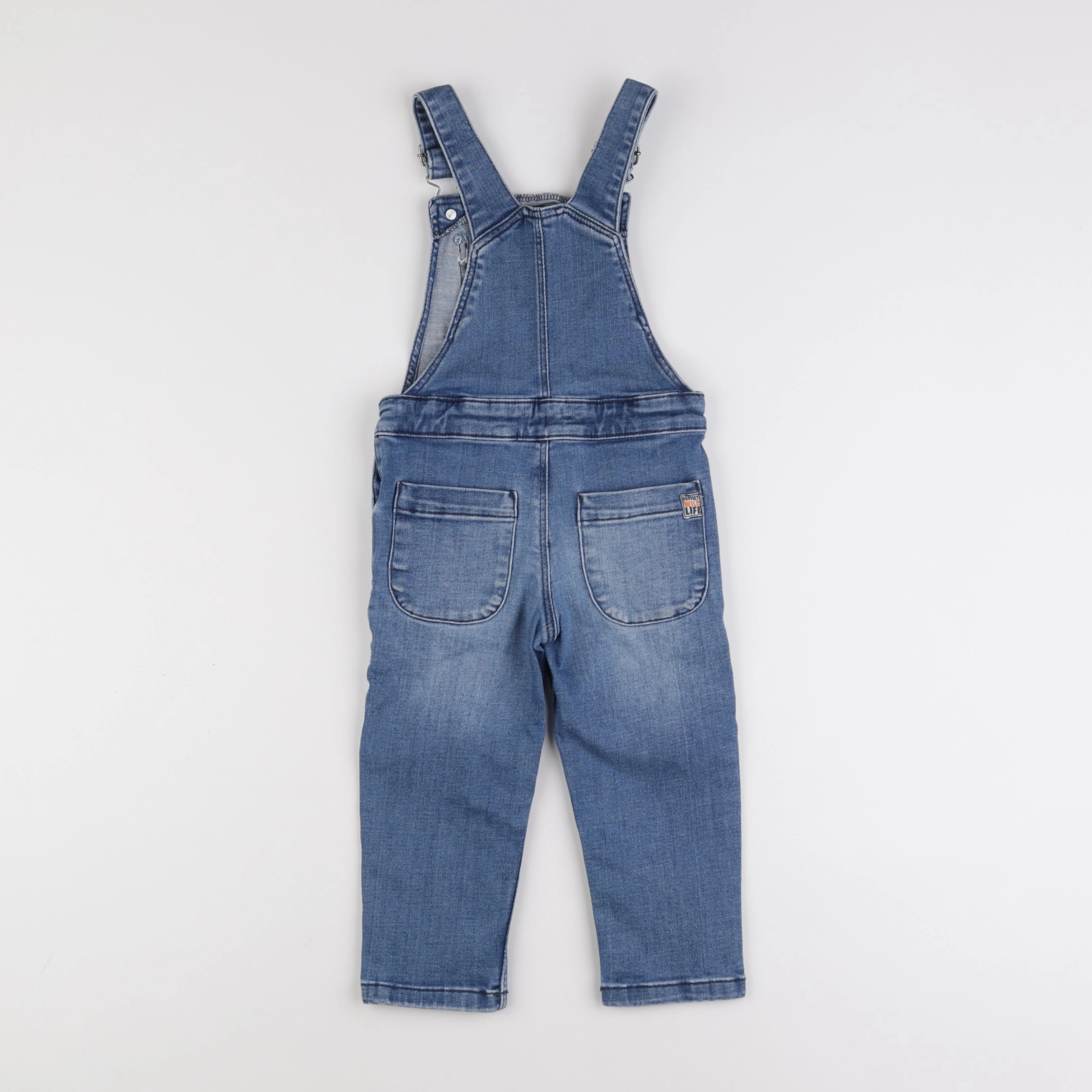 Vertbaudet - salopette bleu - 3 ans
