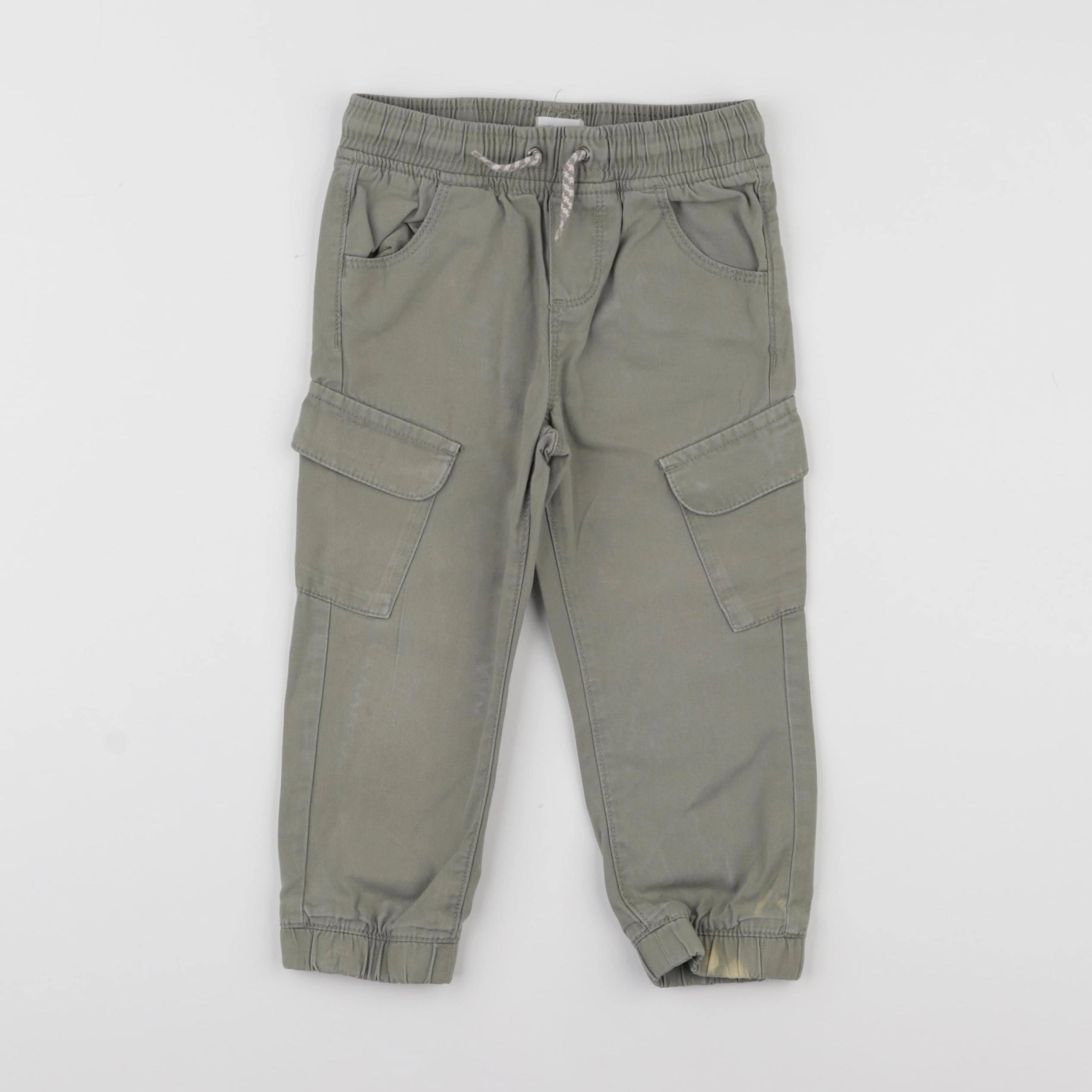 Vertbaudet - pantalon vert - 36 mois
