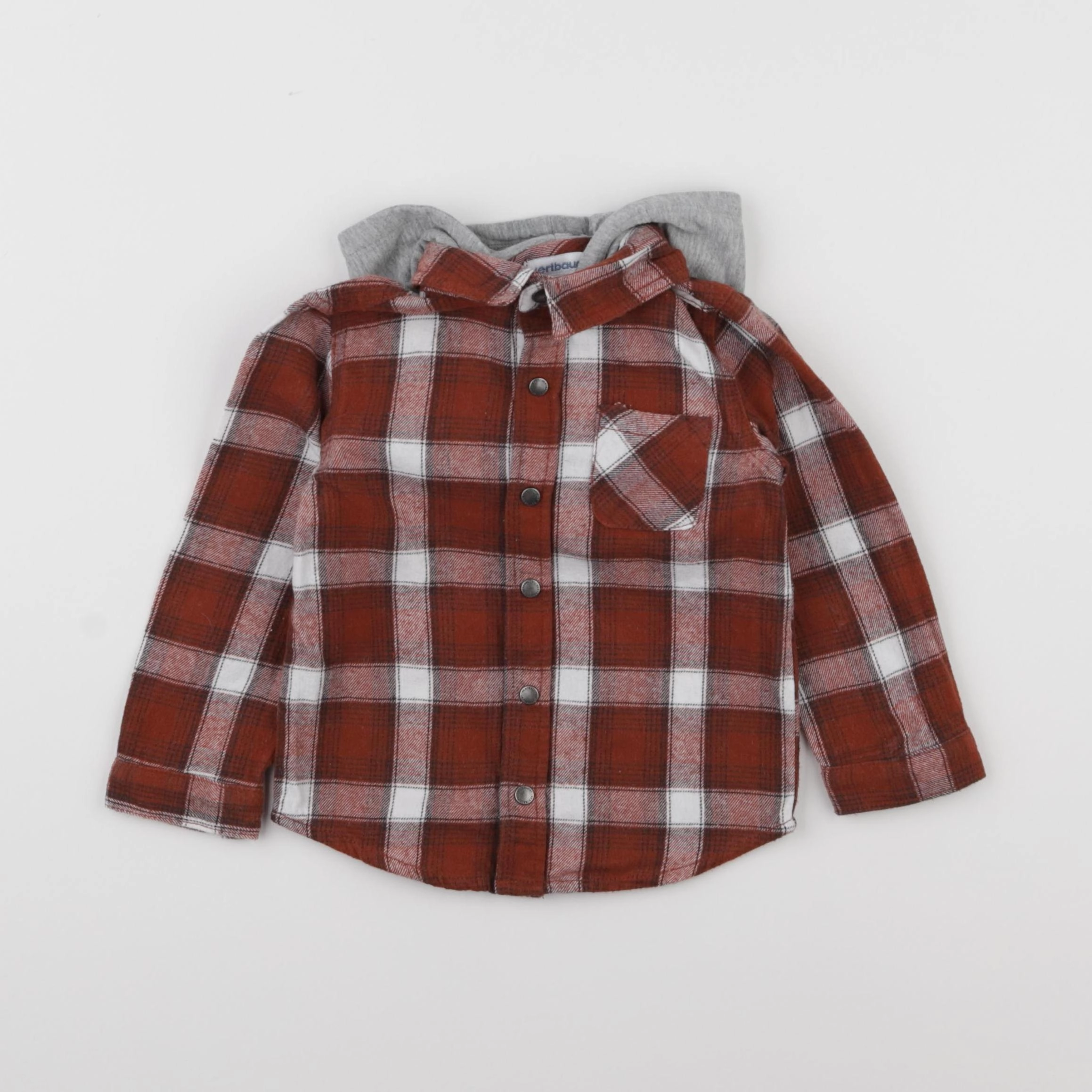 Vertbaudet - chemise multicolore - 9 mois