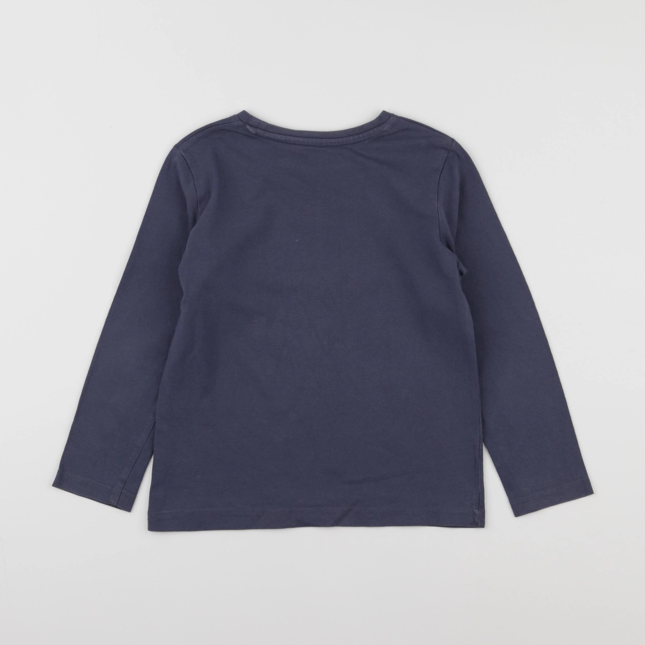 Vertbaudet - tee-shirt bleu - 6 ans