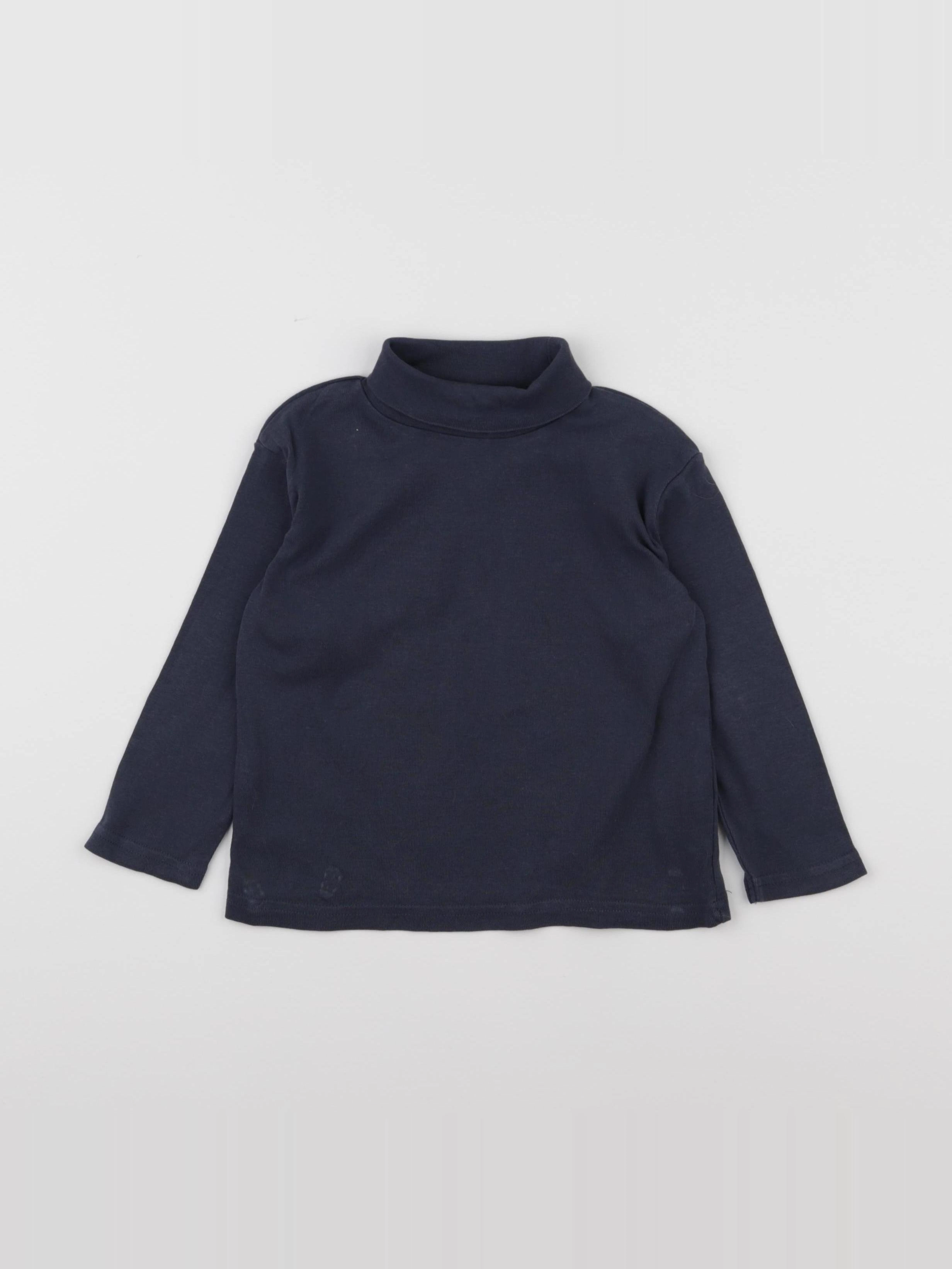 Vertbaudet - sous-pull bleu - 3 ans