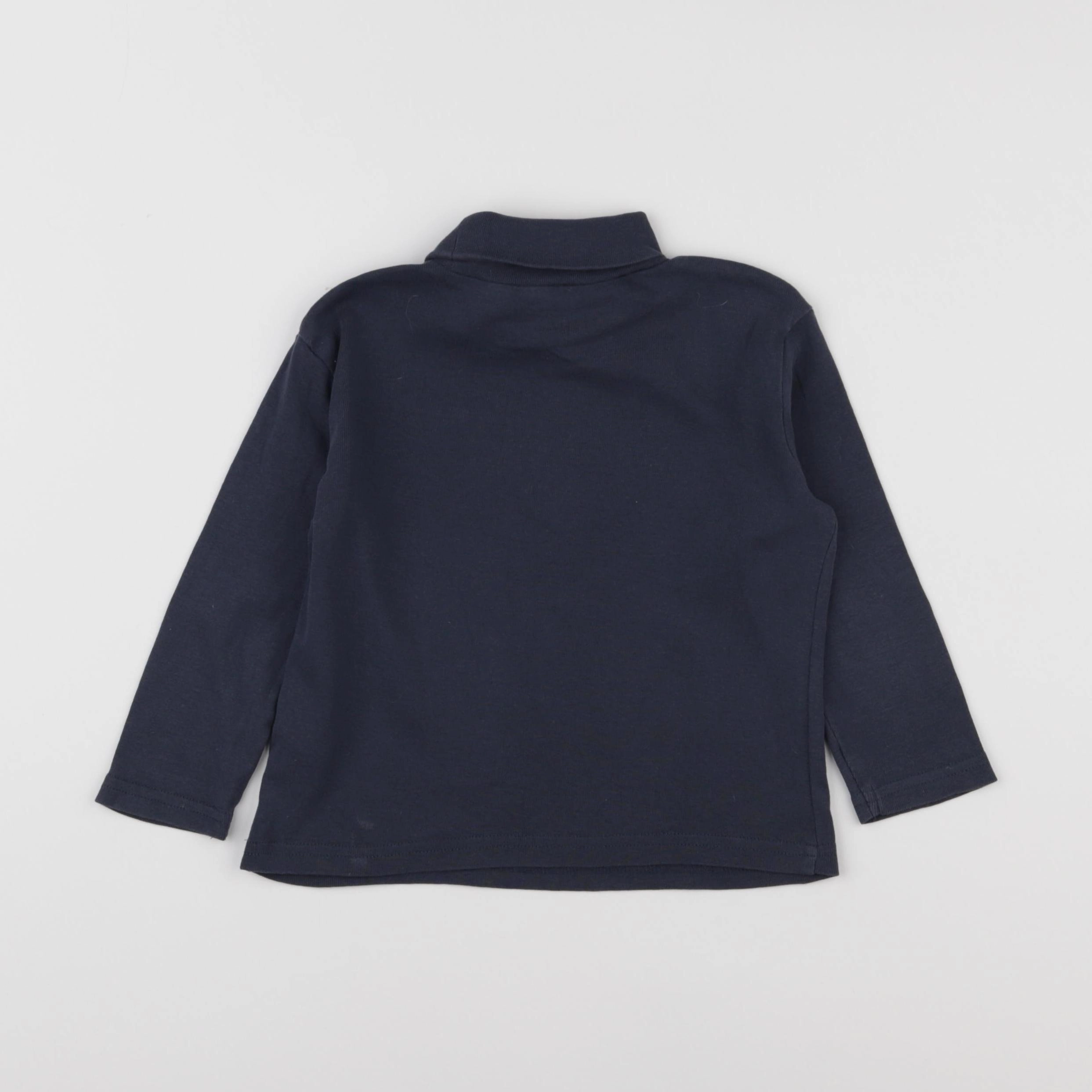 Vertbaudet - sous-pull bleu - 3 ans