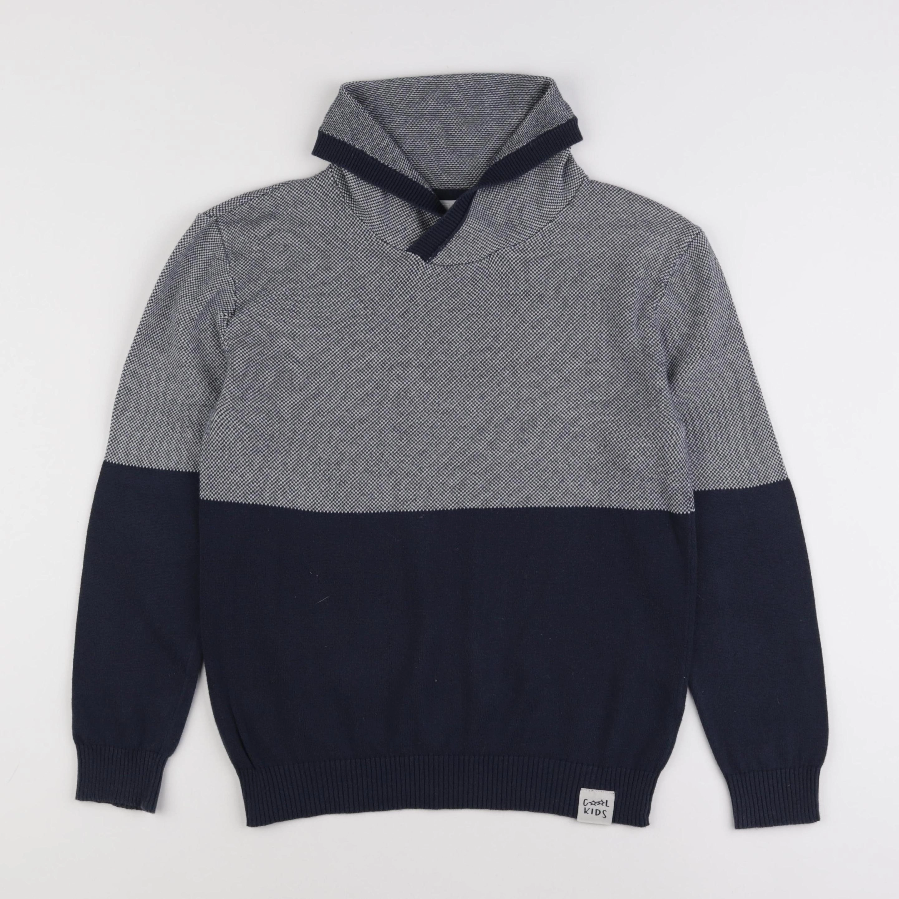 Vertbaudet - pull bleu - 12 ans