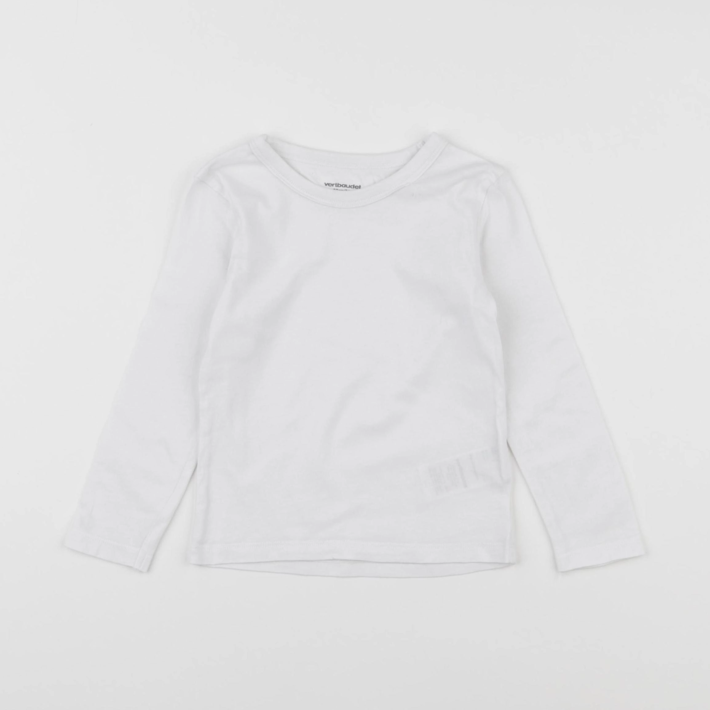 Vertbaudet - maillot de corps blanc - 36 mois