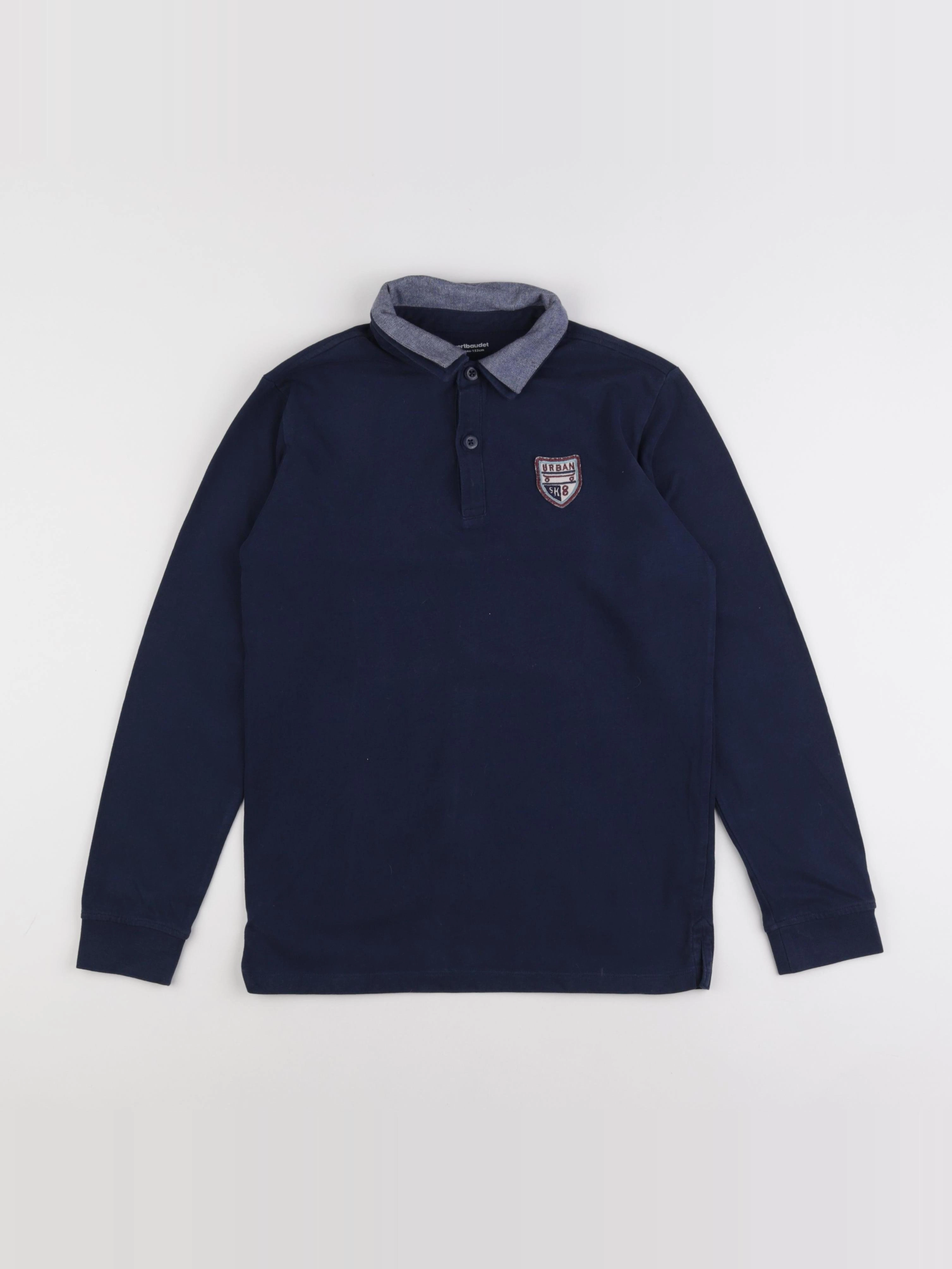 Vertbaudet - polo bleu - 12 ans