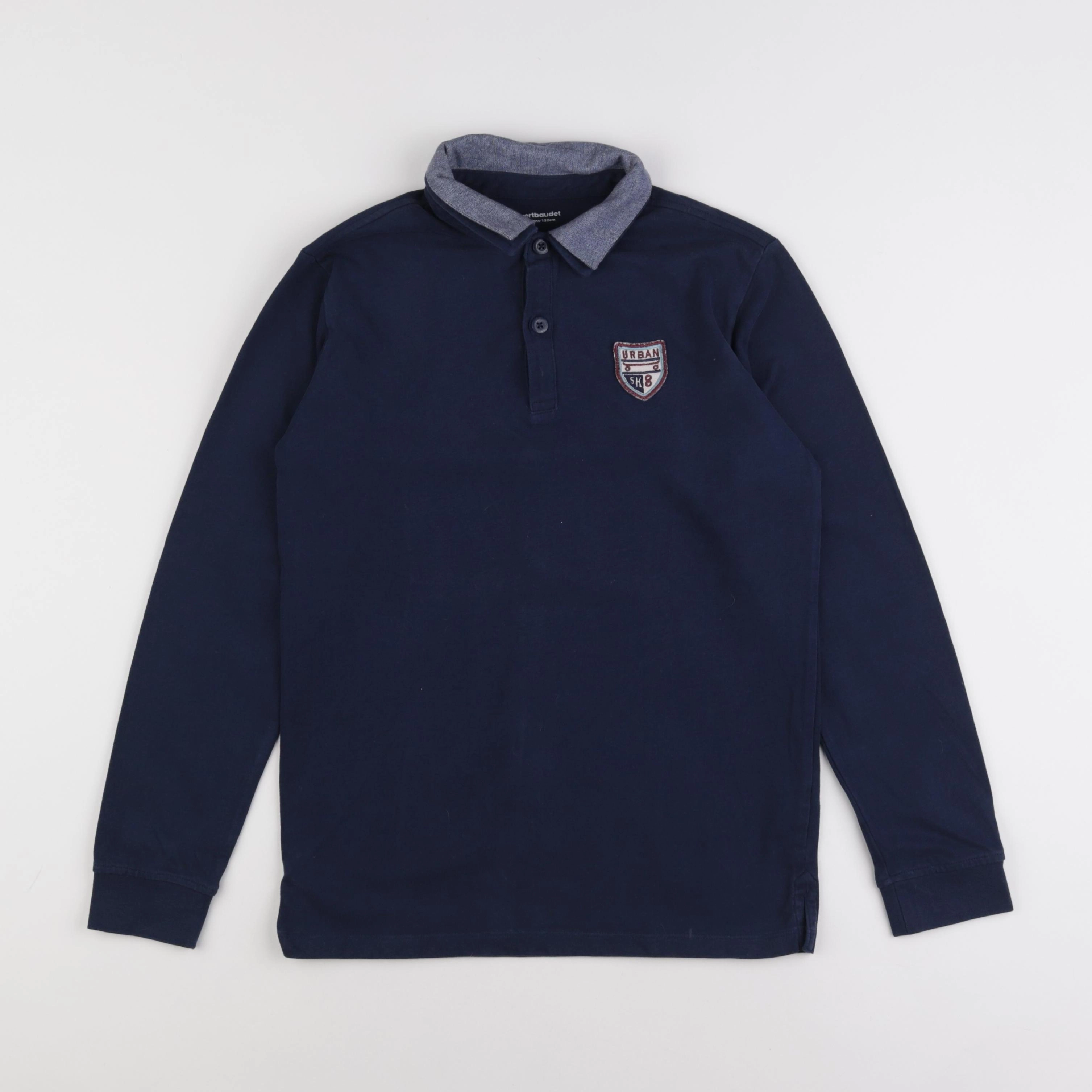 Vertbaudet - polo bleu - 12 ans