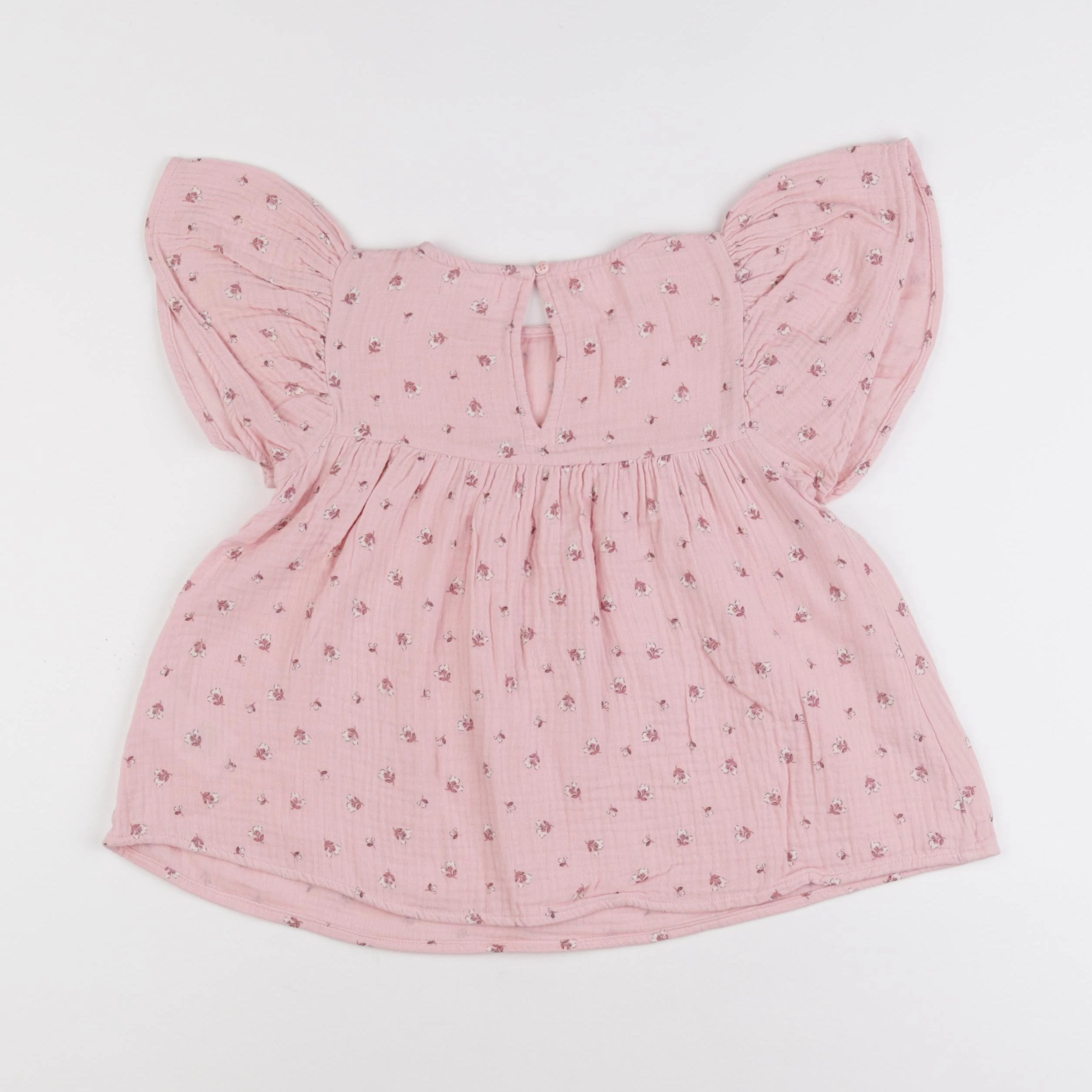 Vertbaudet - blouse rose - 7 ans