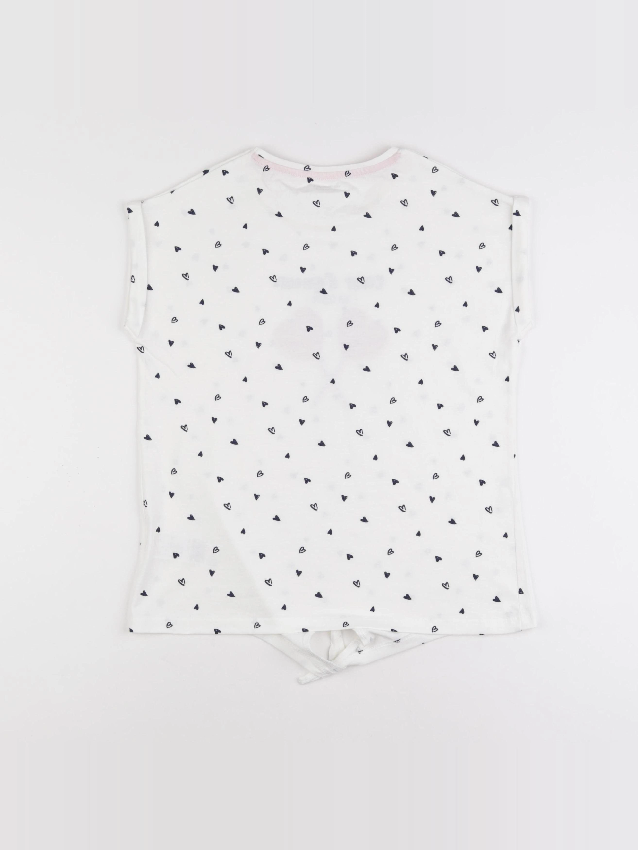 Vertbaudet - tee-shirt blanc - 12 ans