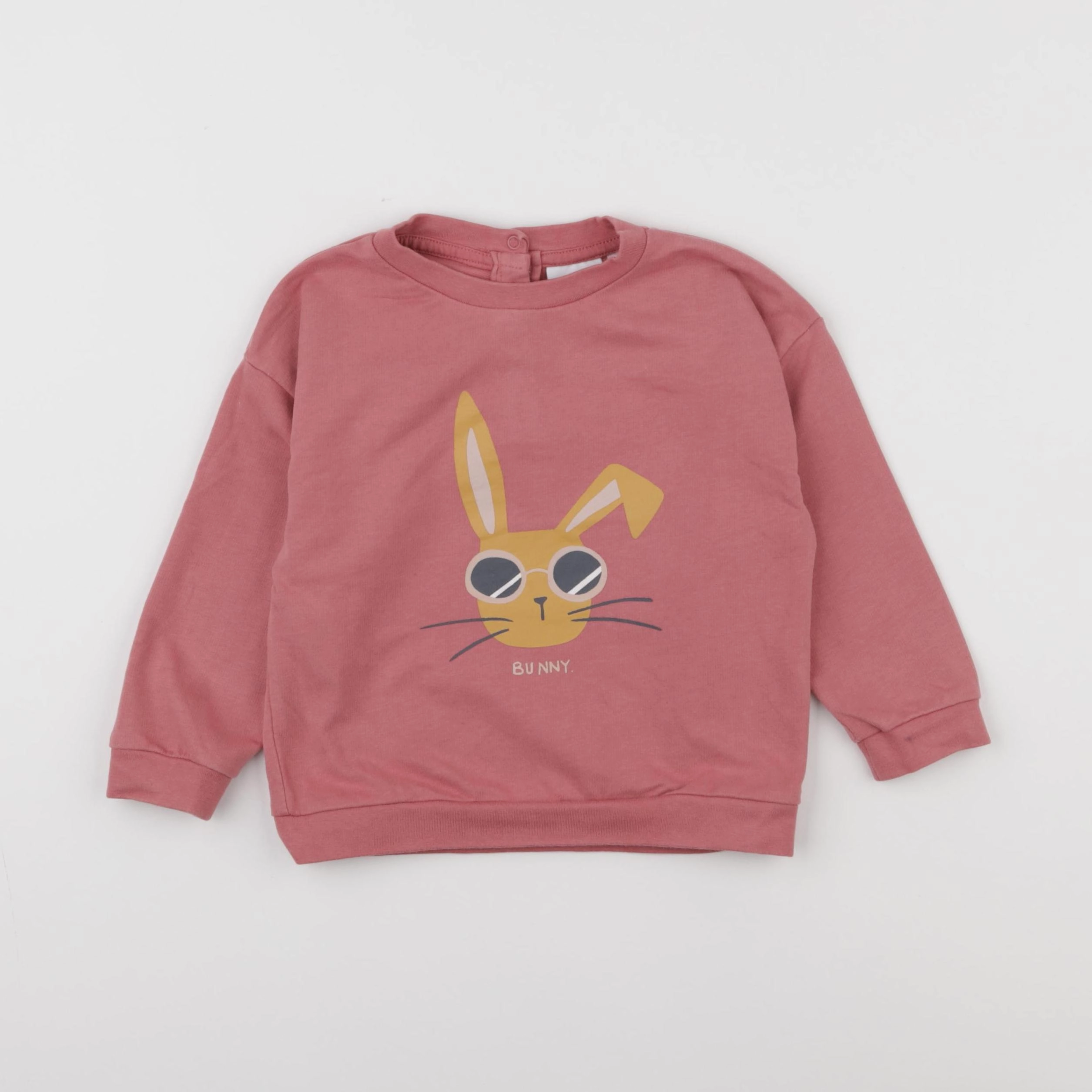 Vertbaudet - sweat rose - 3 ans