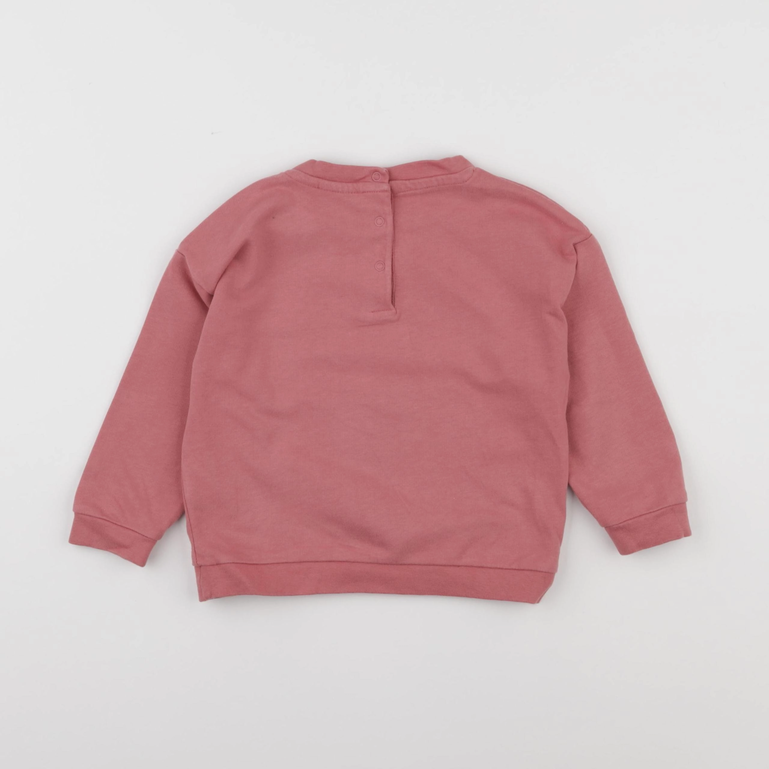 Vertbaudet - sweat rose - 3 ans