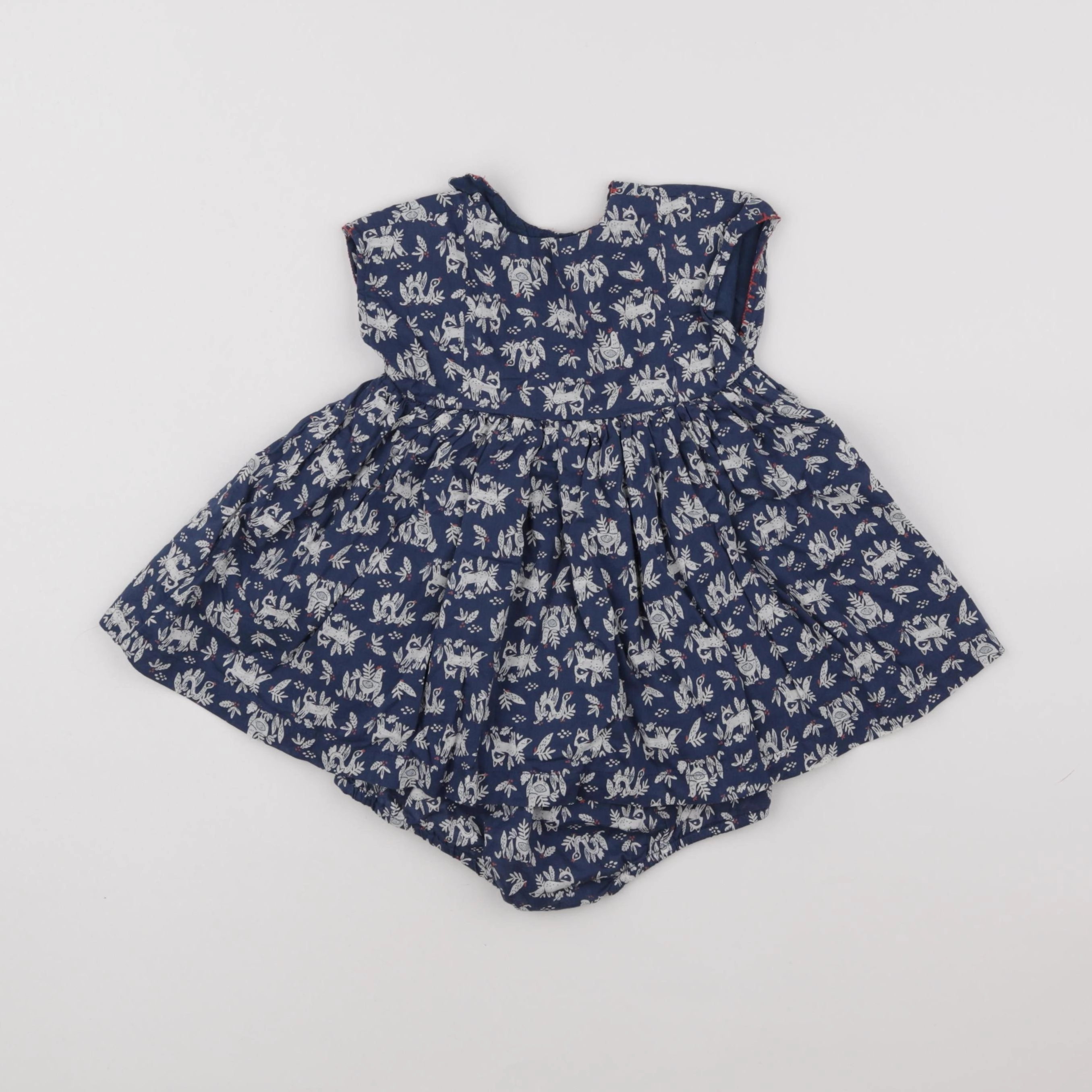 Boutchou - robe bleu - 9 mois