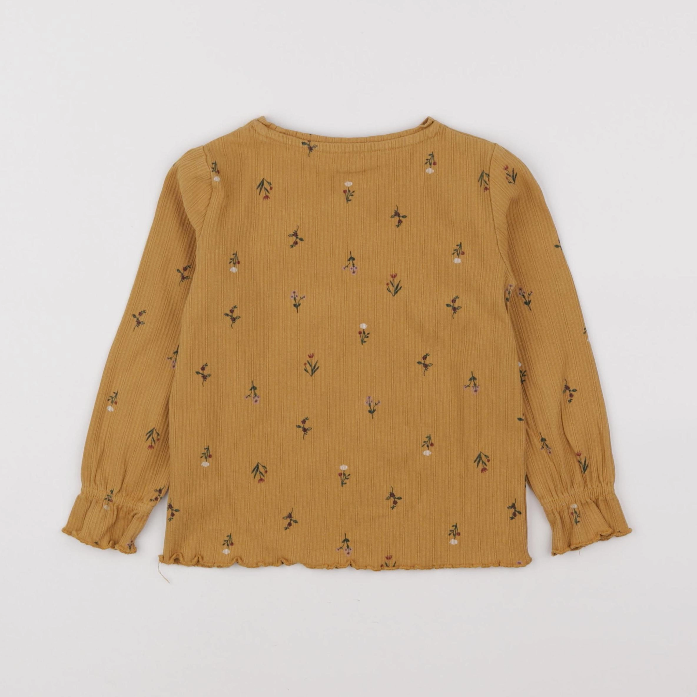 Vertbaudet - tee-shirt jaune - 5 ans