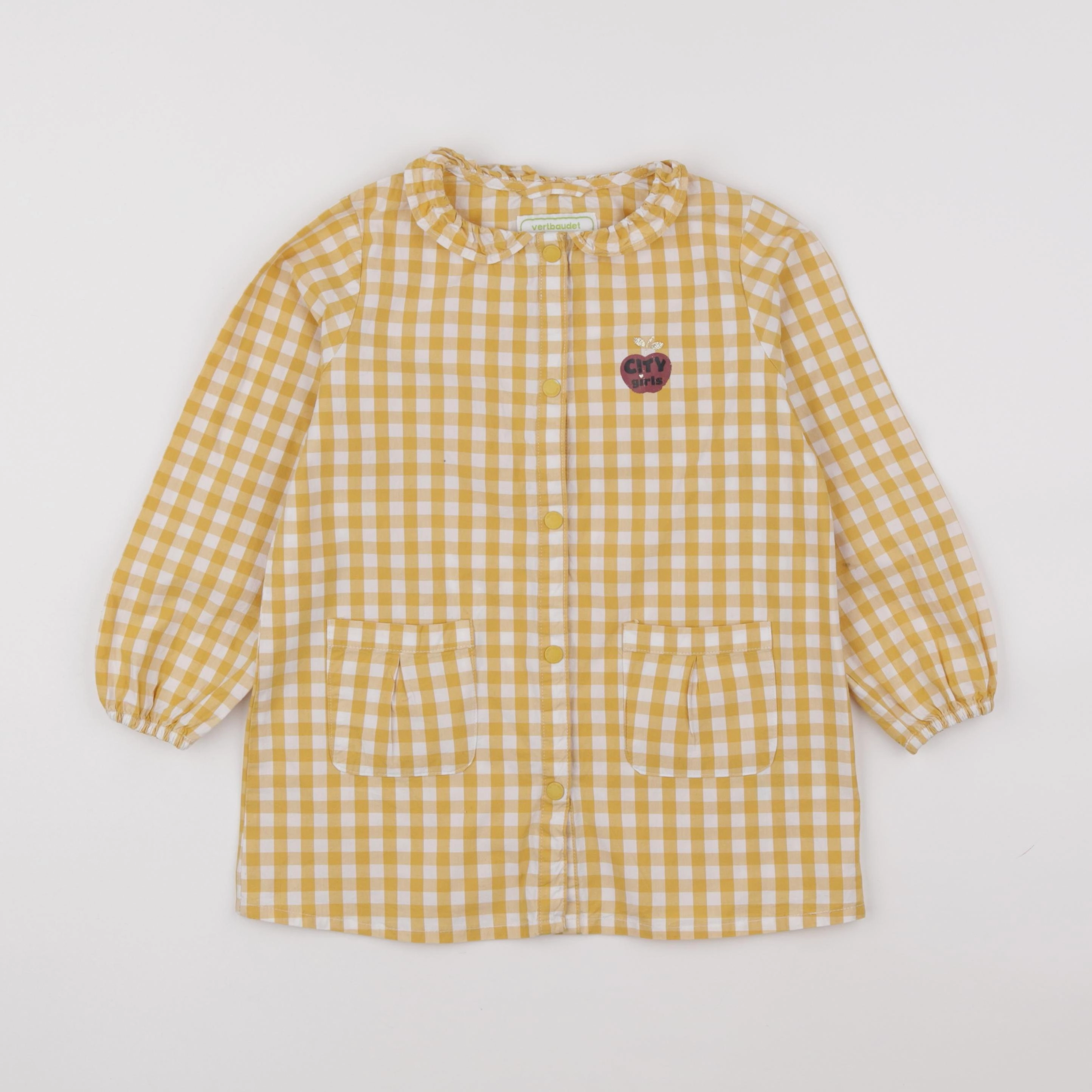 Vertbaudet - robe jaune - 5 ans