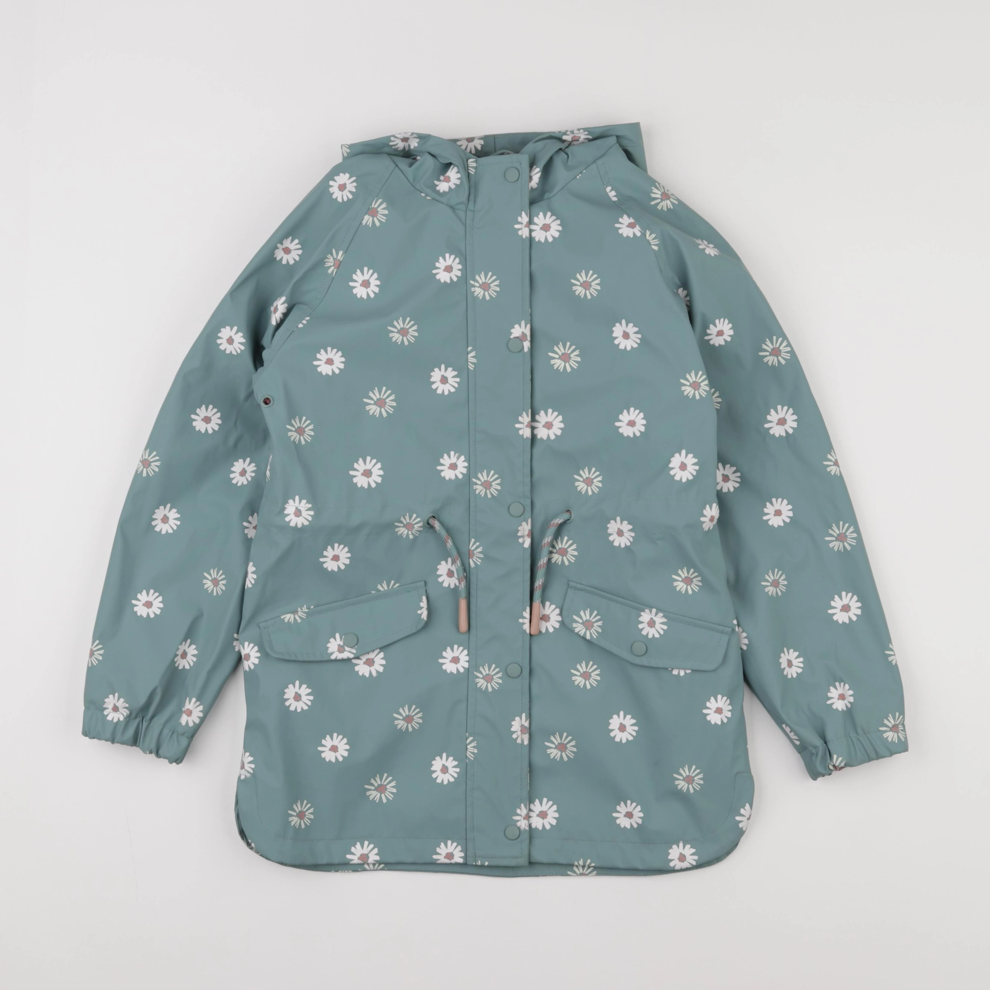 Vertbaudet - imperméable vert - 9 ans