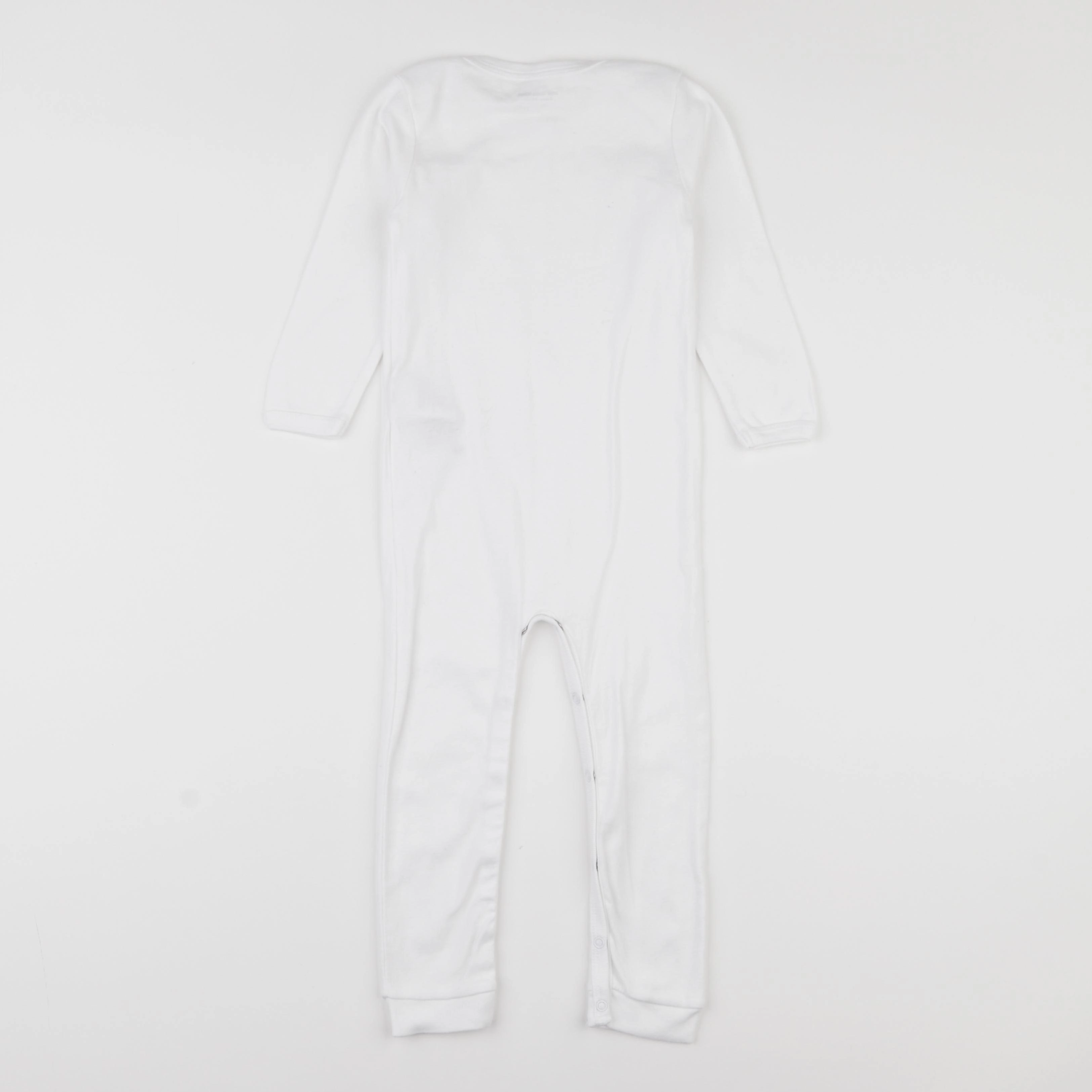 Vertbaudet - pyjama coton blanc - 2 ans