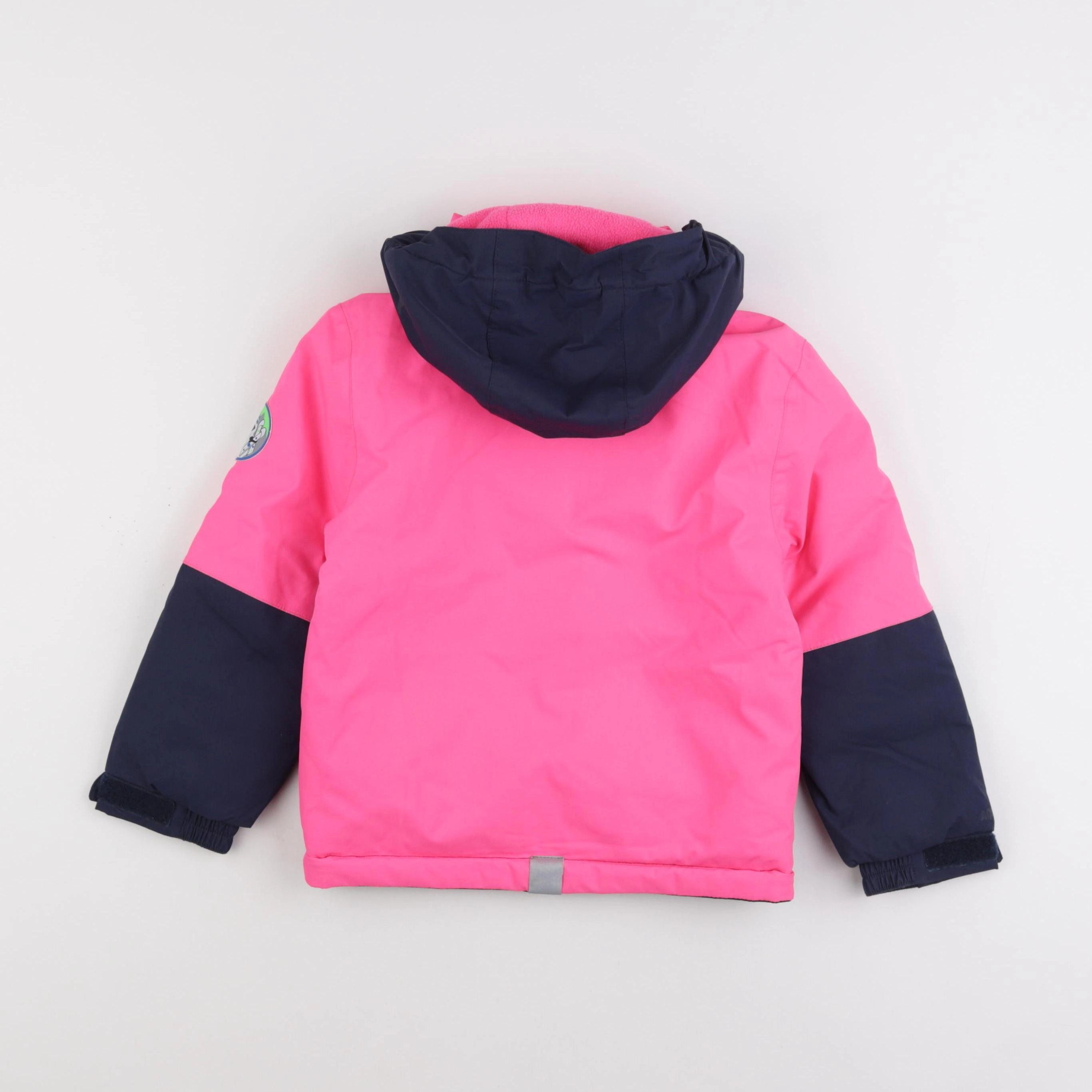 Intersport ski - manteau de ski rose fluo - 4 ans