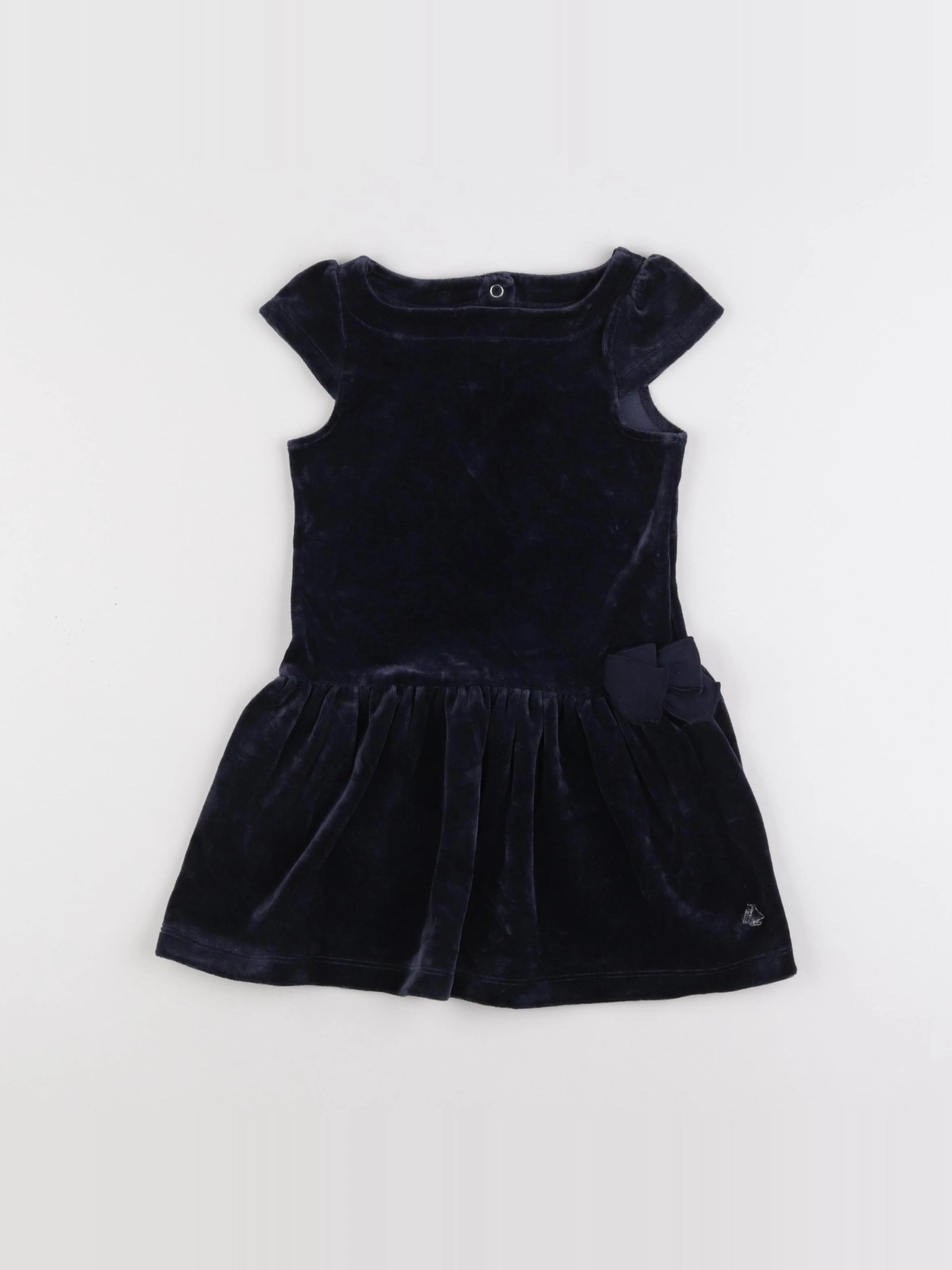 Petit Bateau - robe bleu - 3 ans