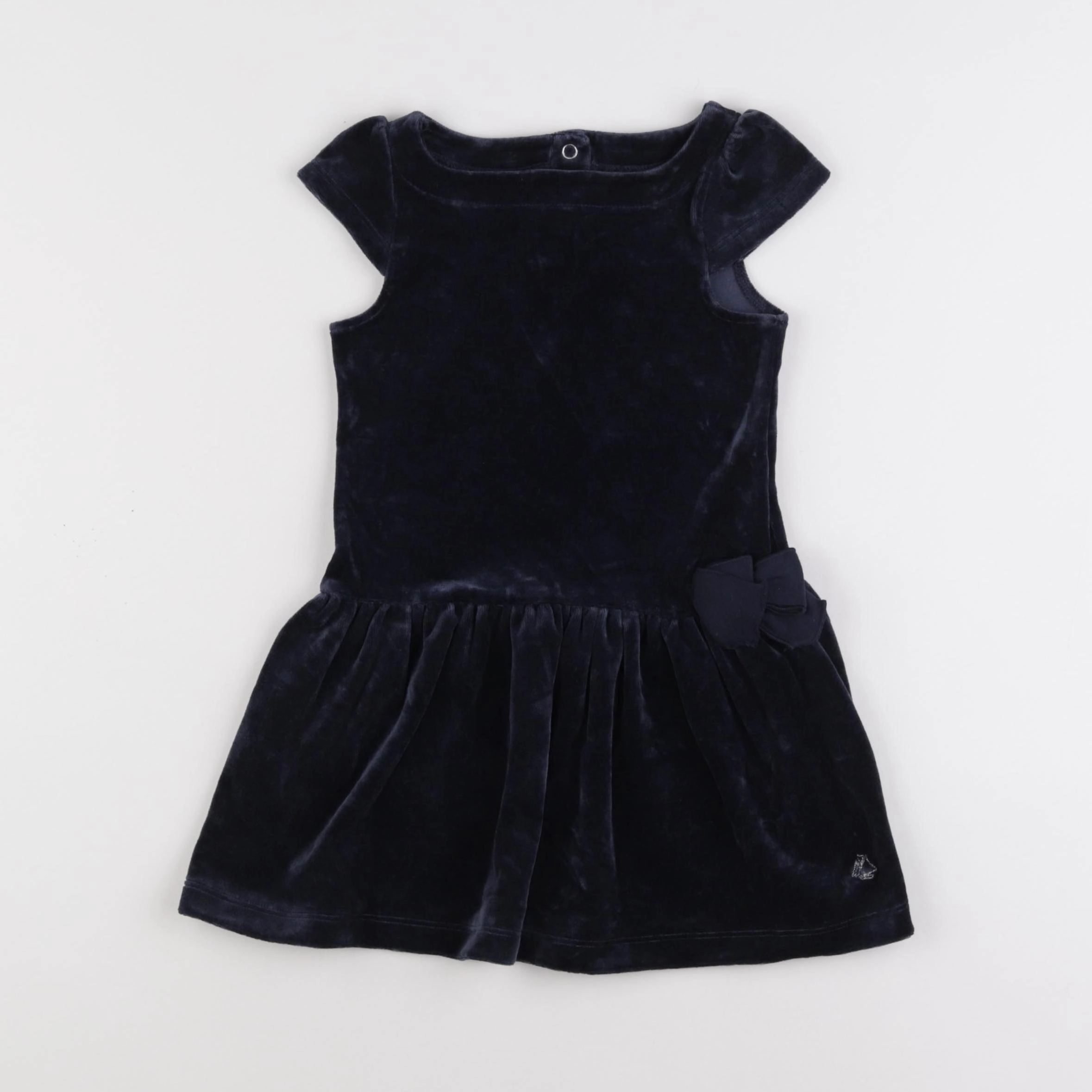 Petit Bateau - robe bleu - 3 ans